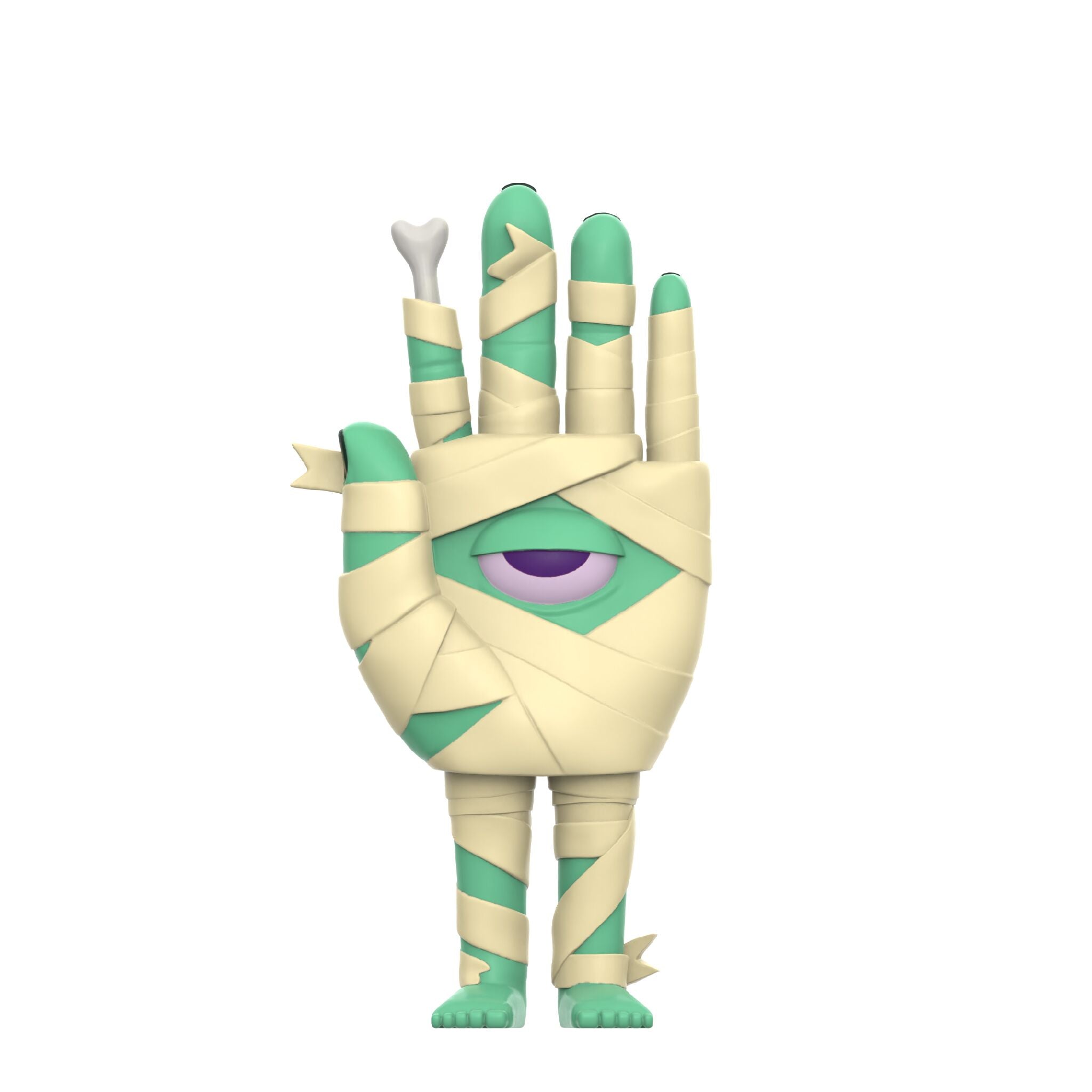 Super7 The Weirdest Mummy's Hand figurina 10 cm Putrid Pals