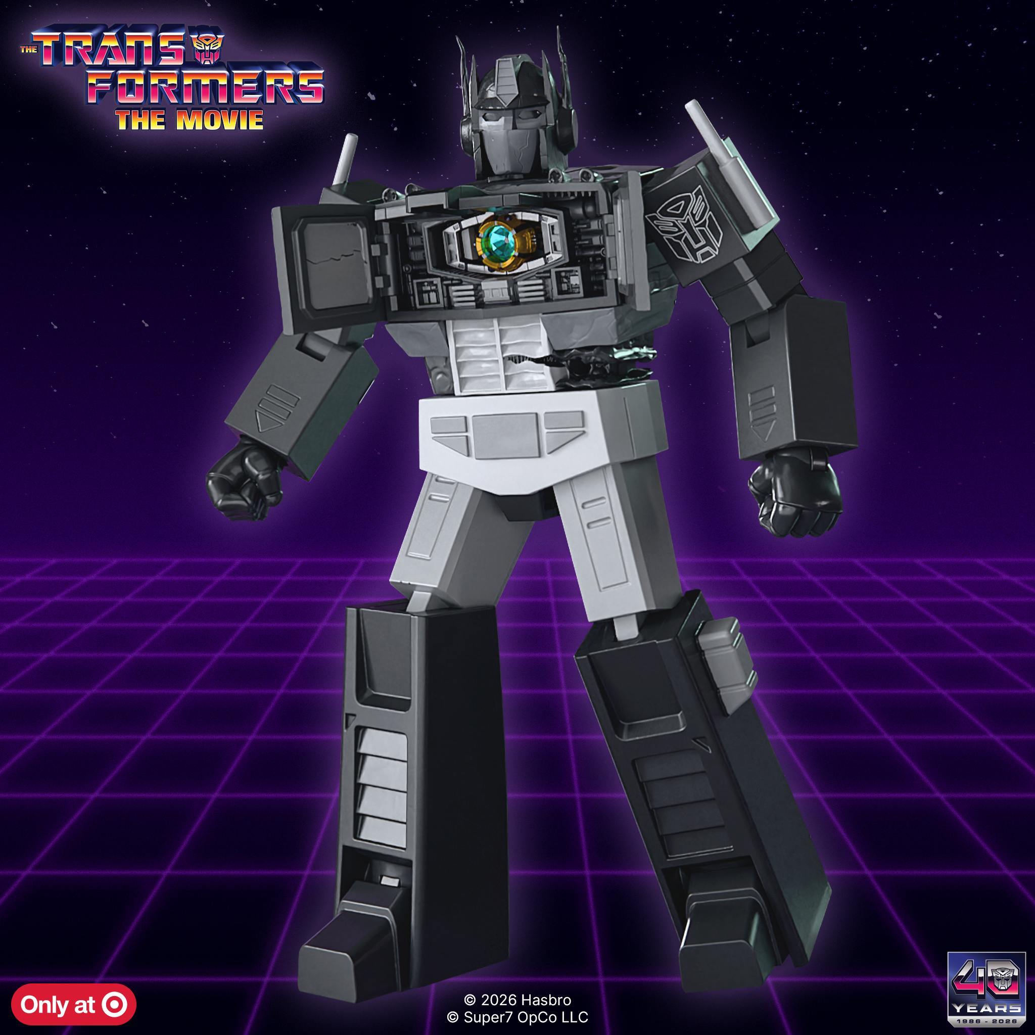 Super7 Transformers Deluxe Dead Optimus Prime figurina VHS