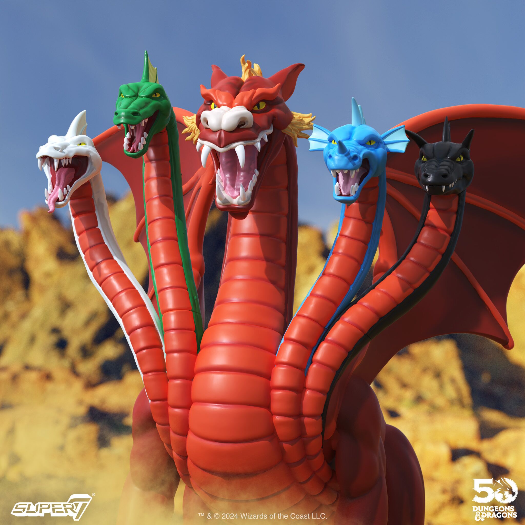 Super7 ULTIMATES! Tiamat figurină vinil articulată