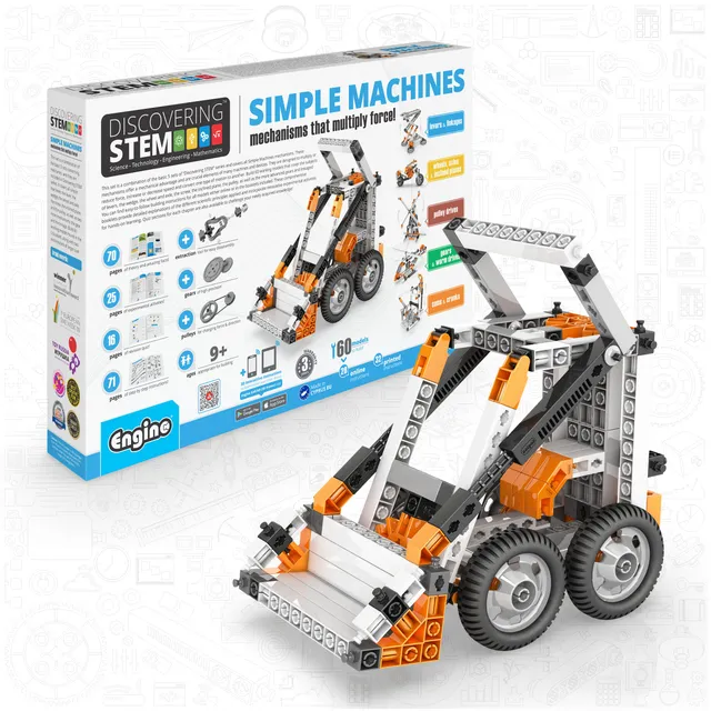 Engino Simple Machines set constructie mecanisme angrenaje