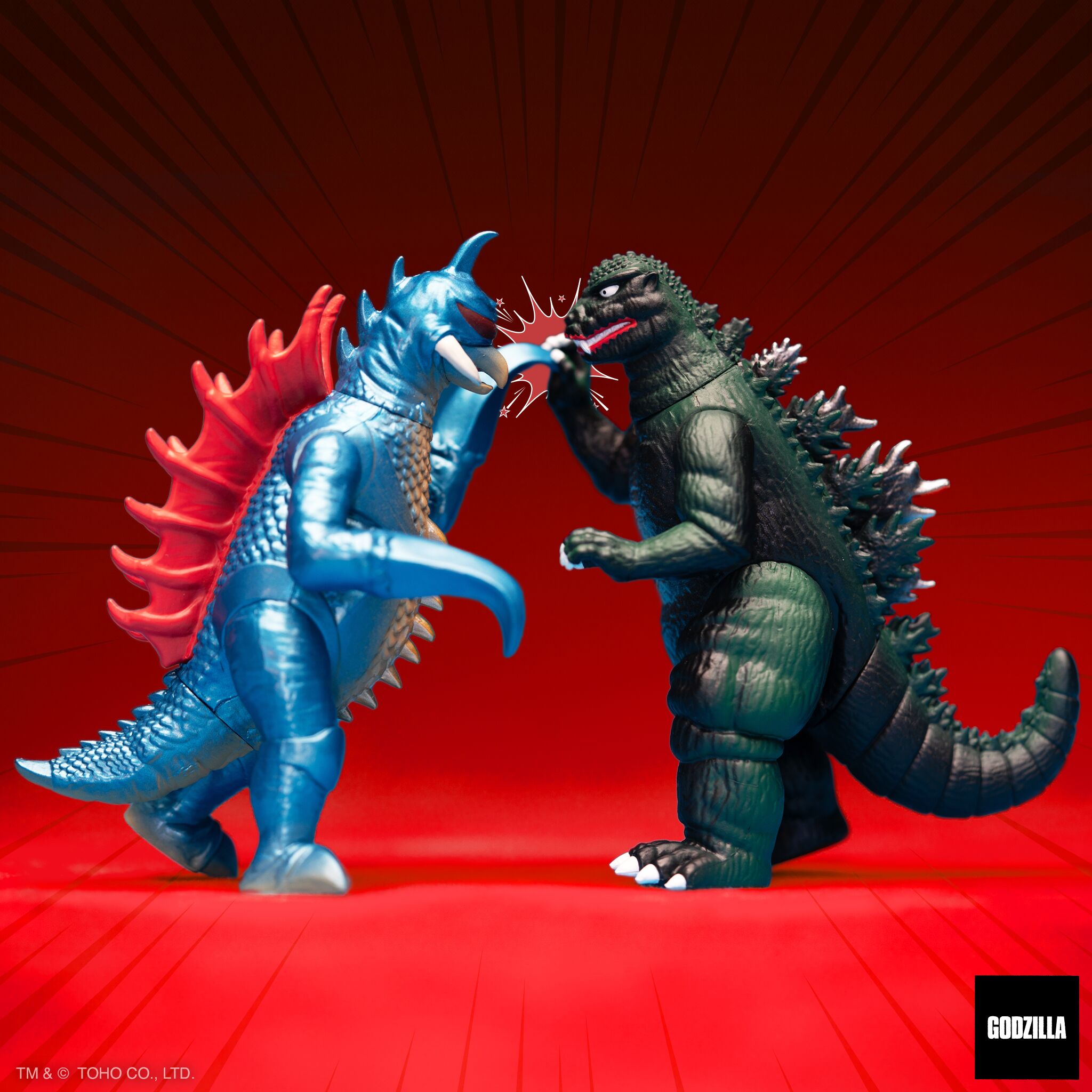 Super7 ReAction Godzilla 84 figurină vintage