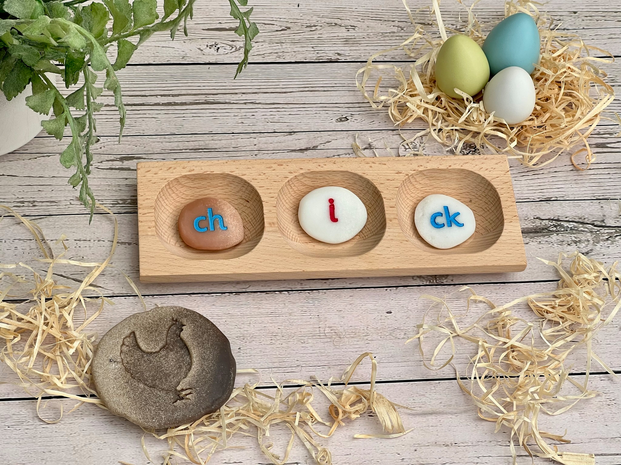 Yellow Door Phonics Pebbles pietre fonetică set 64 exterior