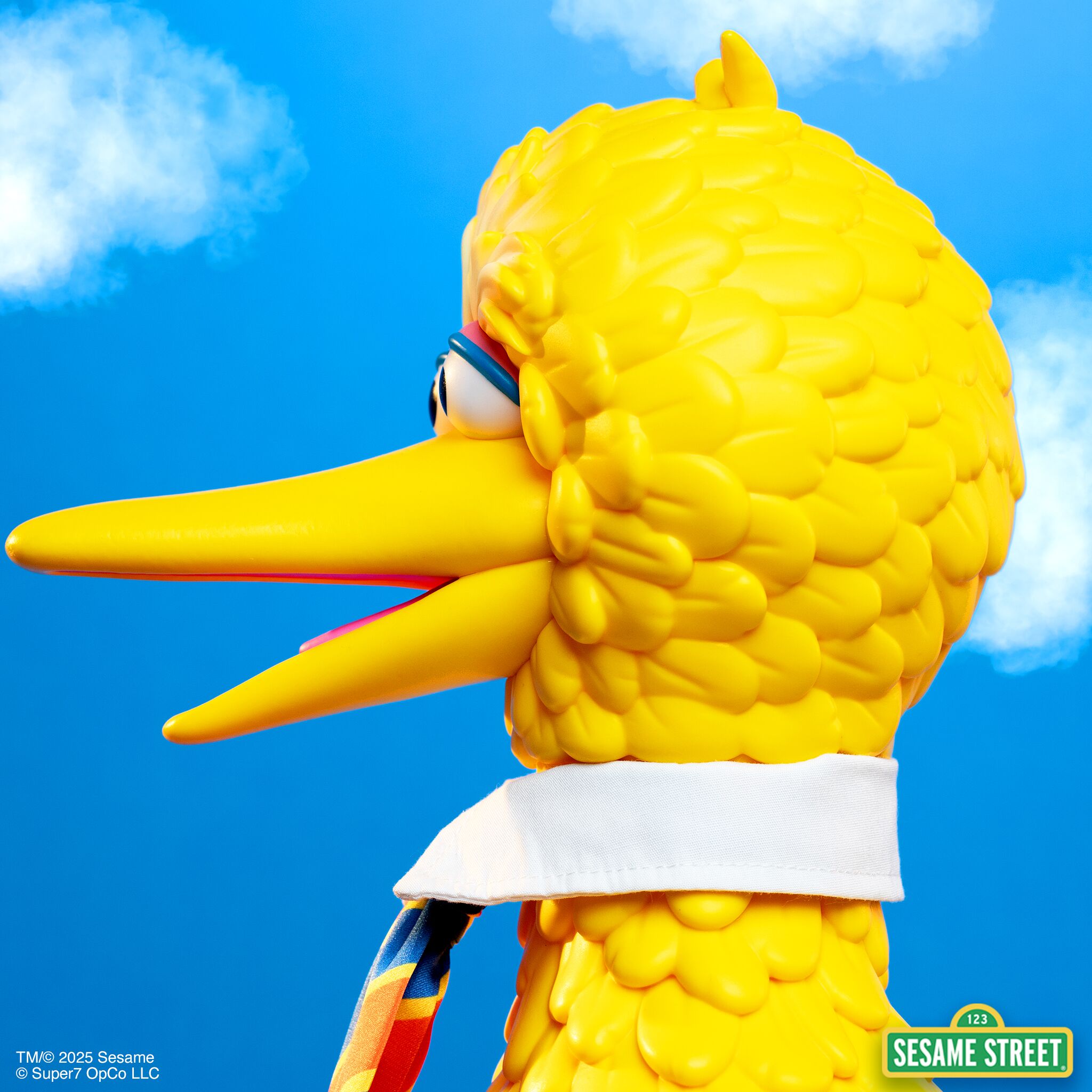 Super7 Sesame Street SuperSize Big Bird figurina vinil 49 cm