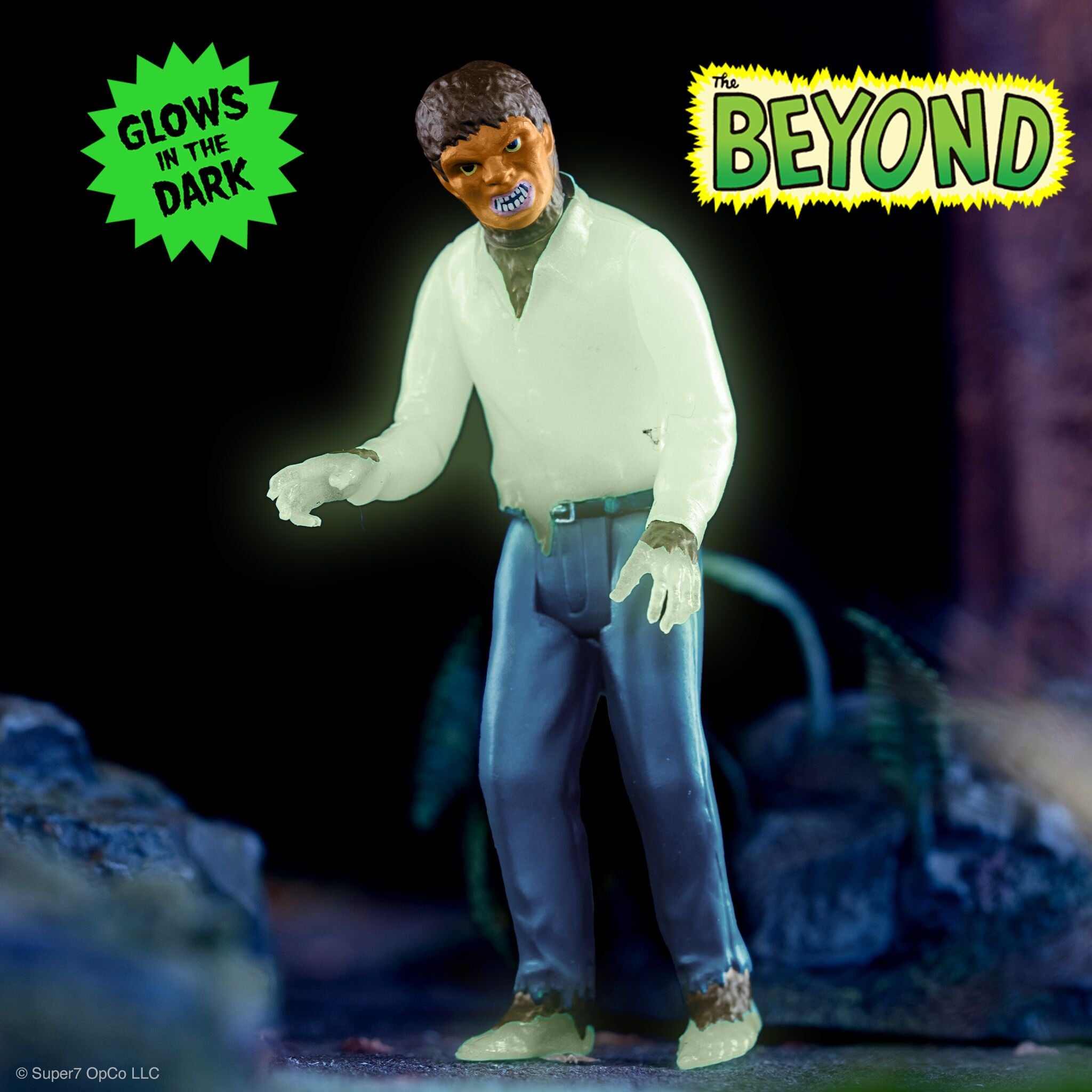 Super7 Pre-Code Horror Beyond 1 Voracious Werewolf figurină glow