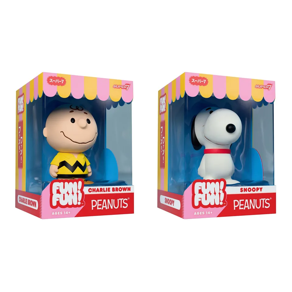 Super7 FUN FUN Snoopy Charlie Brown figurine vinil