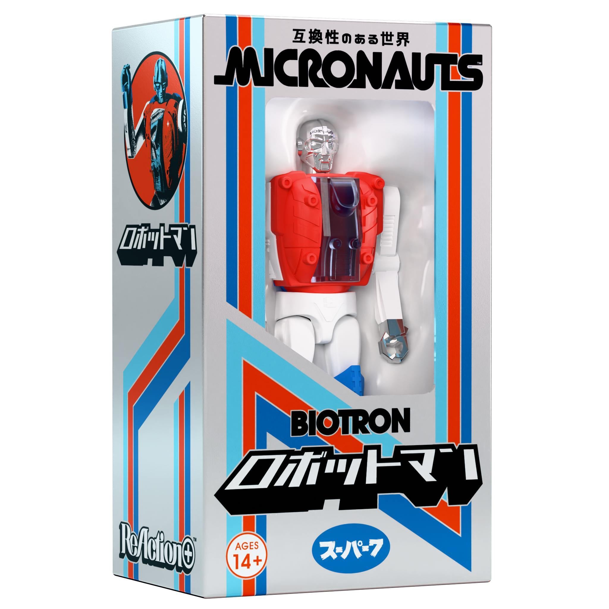 Super7 Micronauts ReAction+ Wave 05 Biotron figurina 10 cm