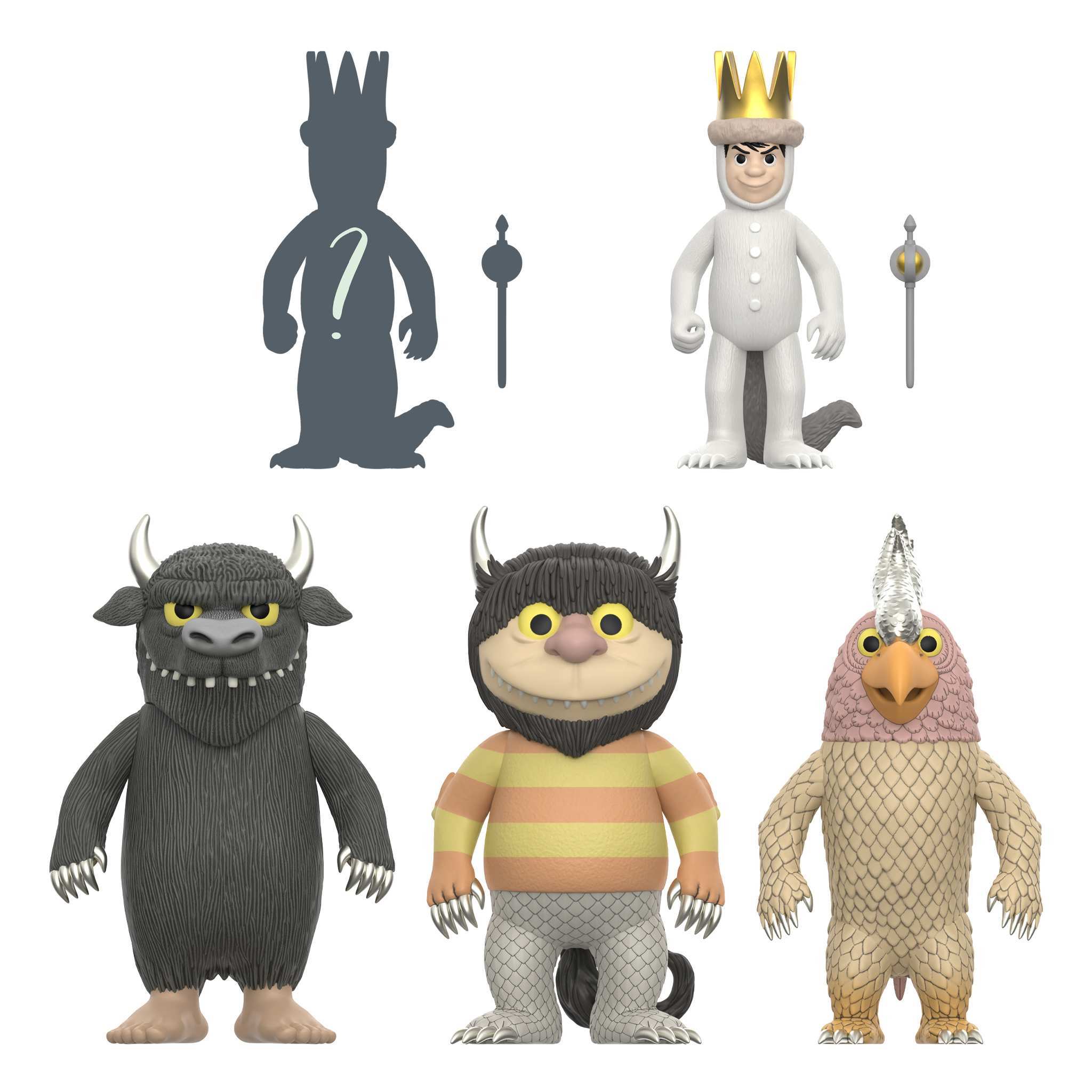 Super7 Wild Things Blind Box Wave 01 set 12 figurine glow