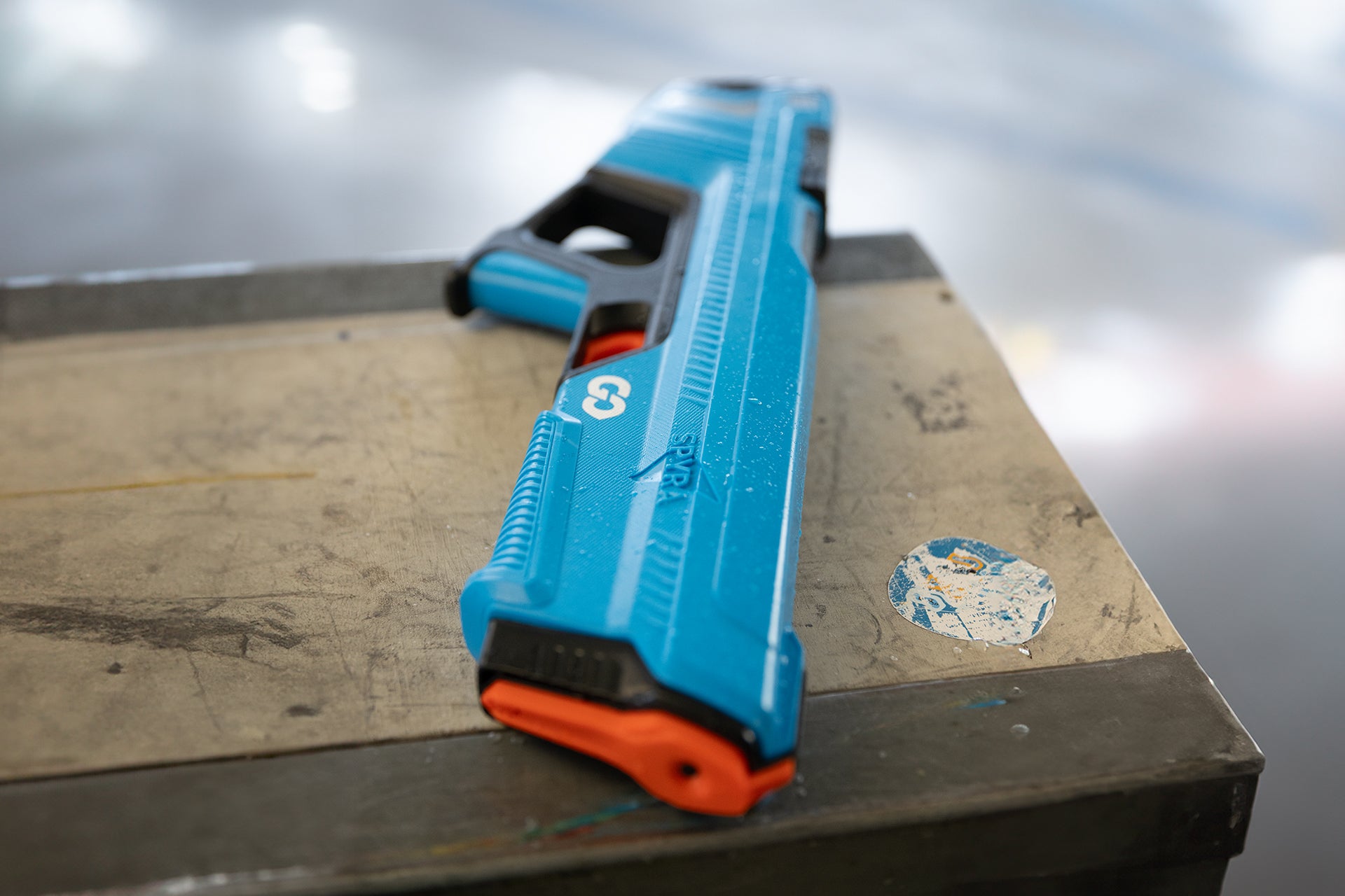 SpyraGO pistol apa compact albastru ploaie usoara