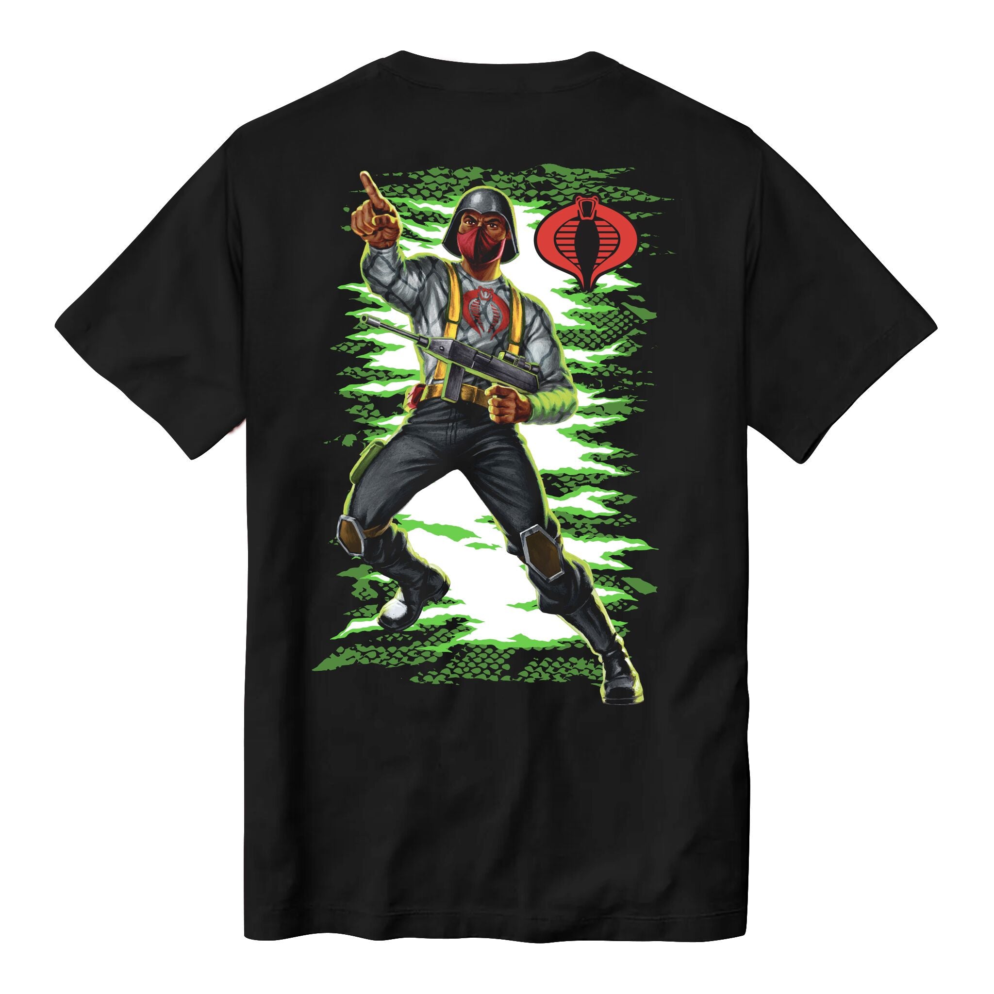 Super7 G.I. Joe Python Patrol tricou bumbac negru