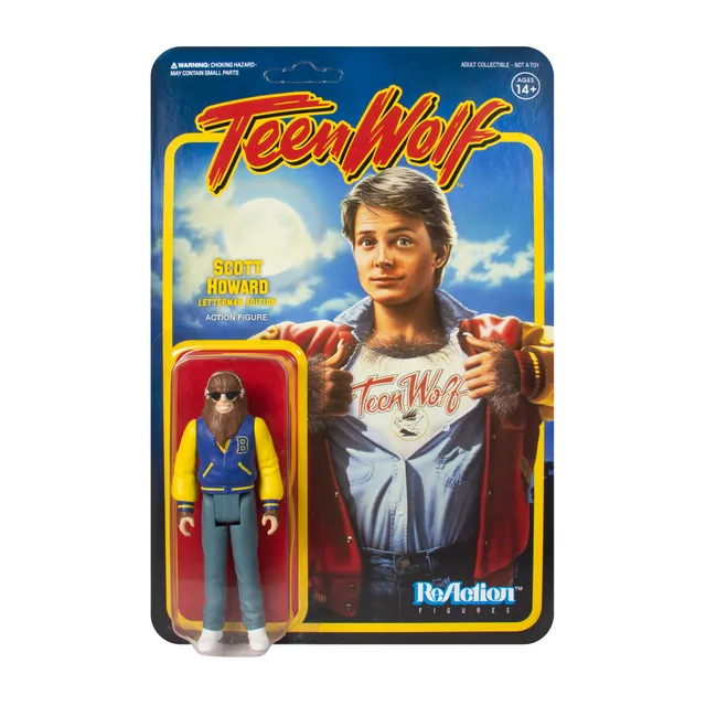 Super7 Teen Wolf ReAction Teen Wolf Werewolf figurina 9.5 cm