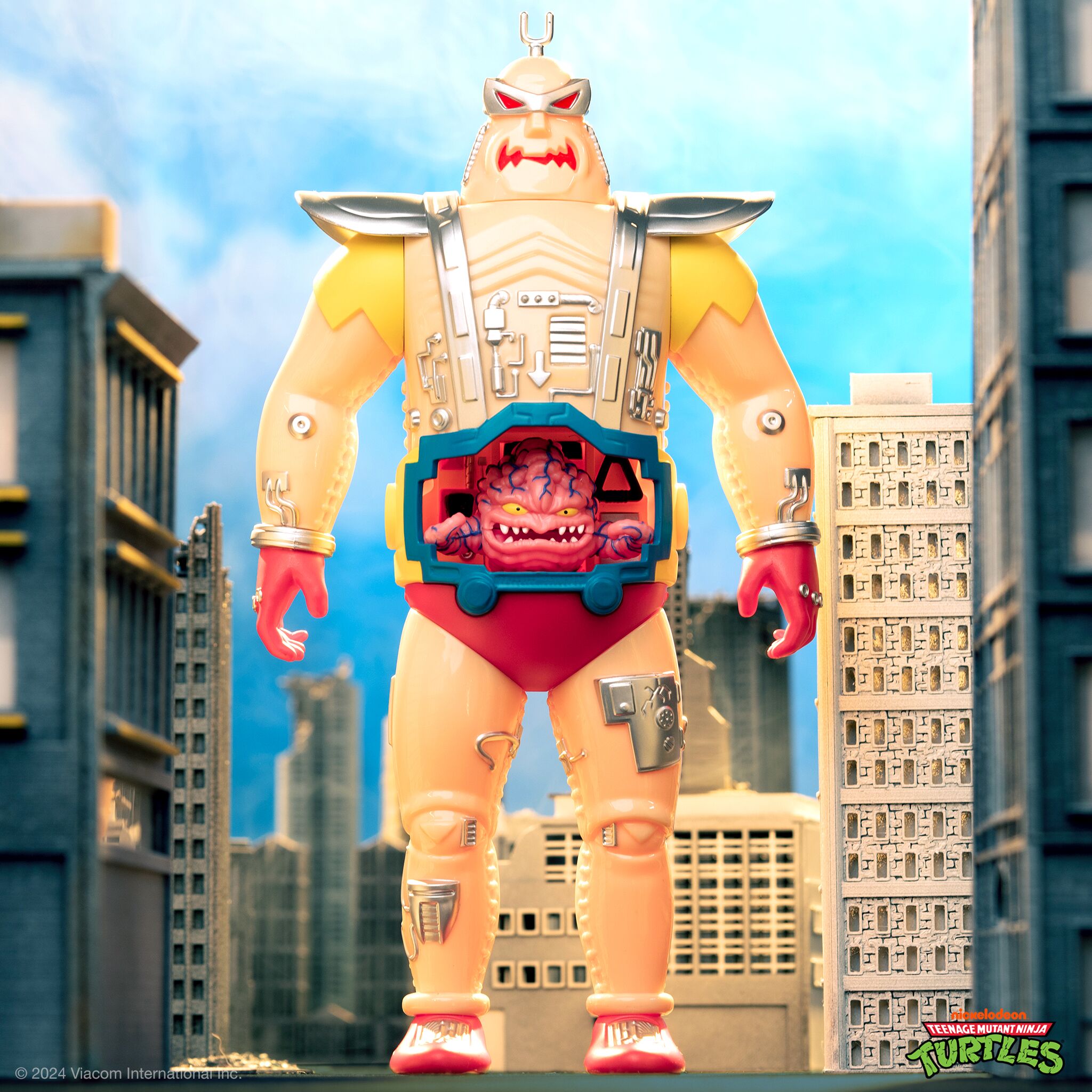 Super7 TMNT Krang Android Super Cyborg figurină 28 cm