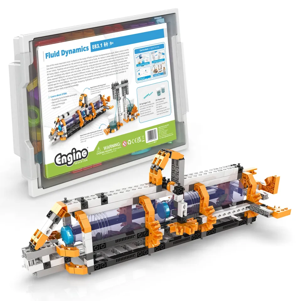 Engino Discovering STEM Fluid Dynamics E83.1 set 6 modele