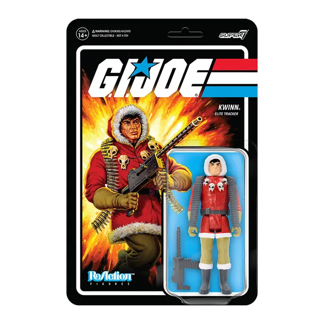 Super7 G.I. Joe Wave 1 figurina Kwinn 9,5 cm