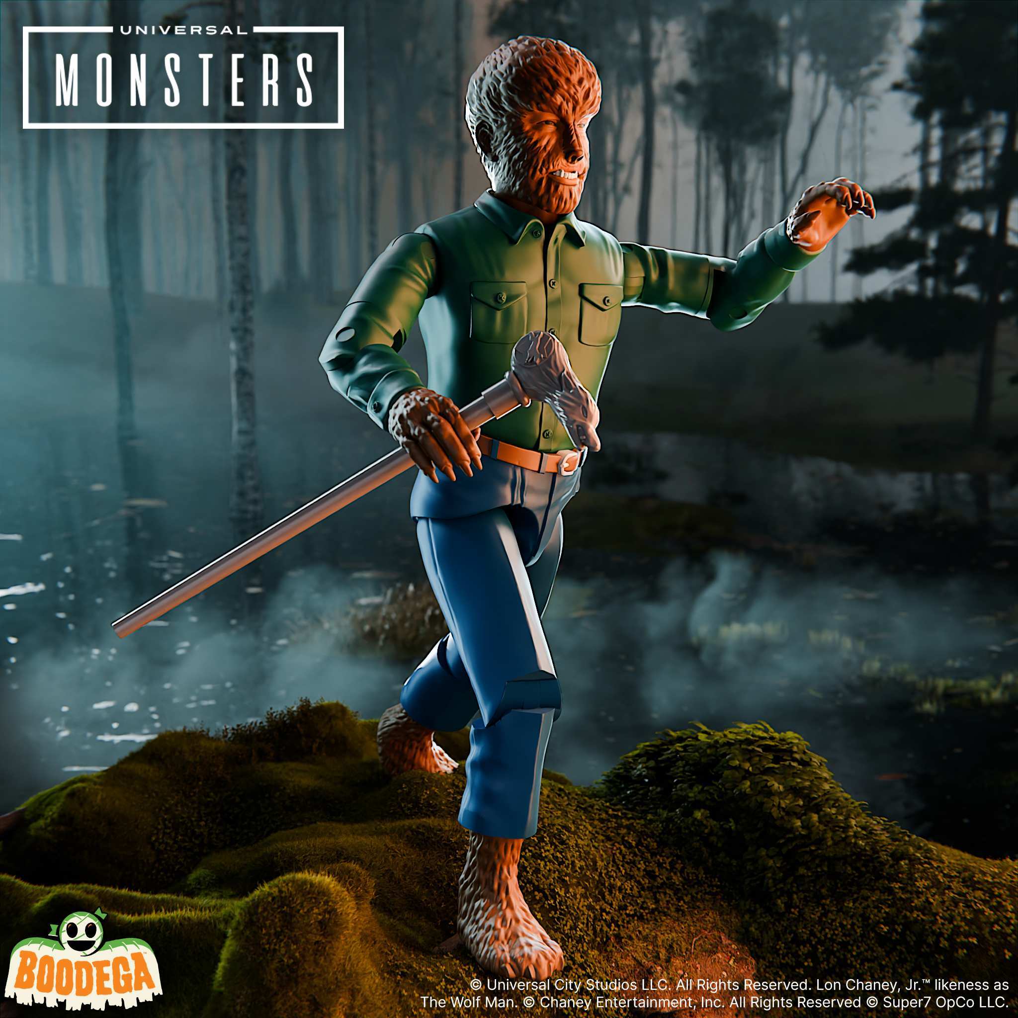 Super7 ReAction+ Universal Monsters Wave 1 set 3 figurine horror