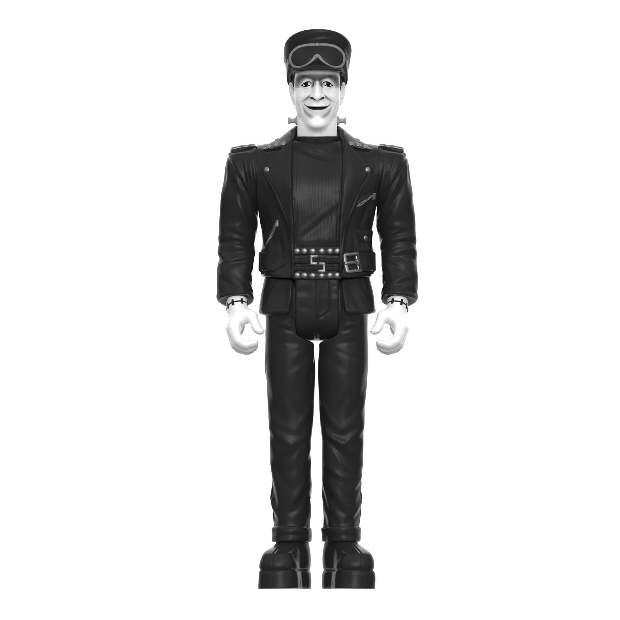 Super7 Munsters Hot Rod Herman Grayscale figurina 4.1 inch racer