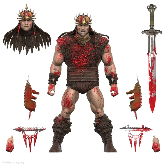 Super7 Ultimates Blood-Soaked Pit Fighter Conan figurina 18cm