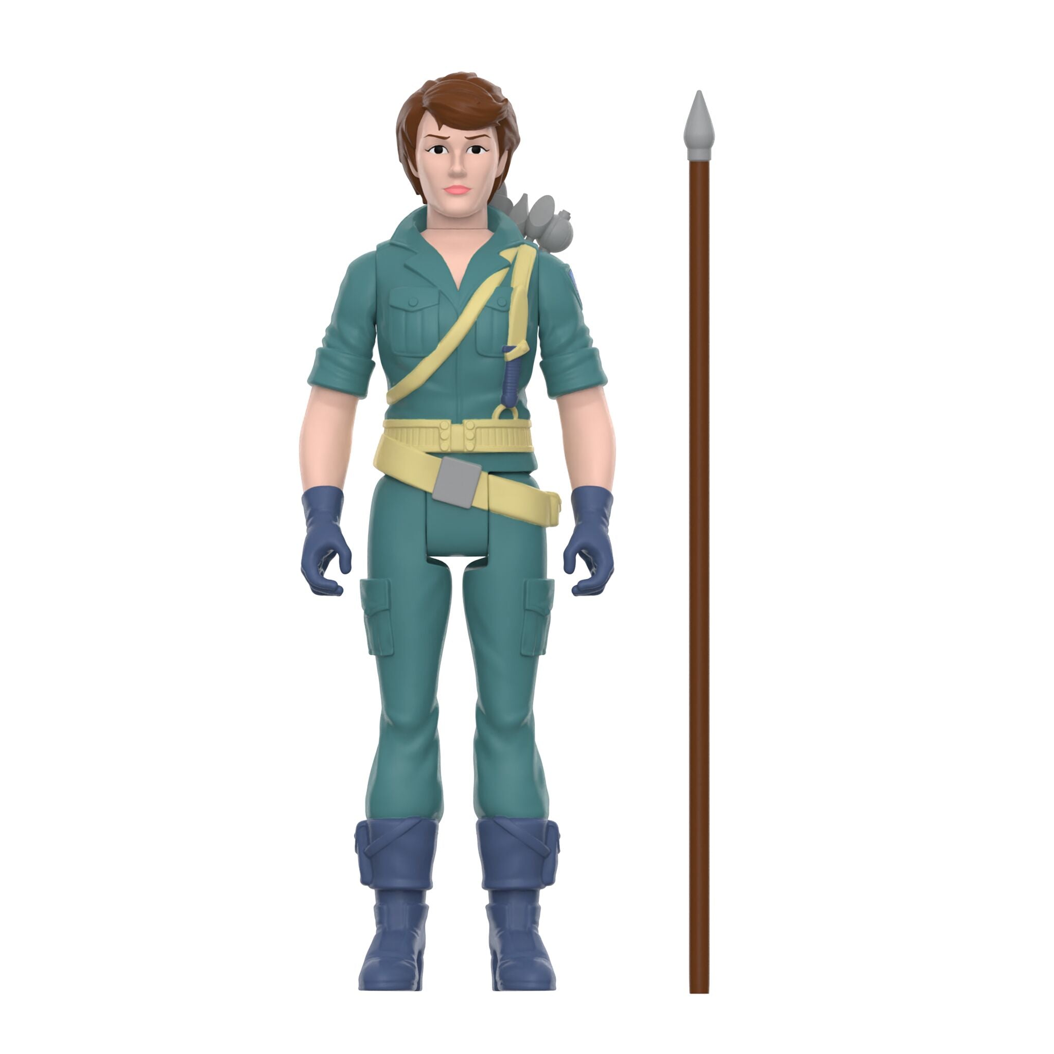Super7 G.I. Joe ReAction Lady Jaye figurină teal