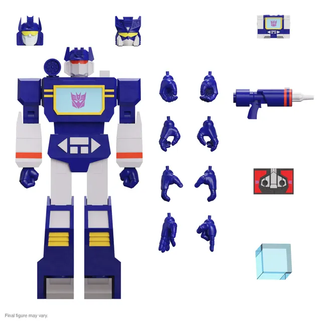 Super7 Ultimates Soundwave G1 figurină 18 cm