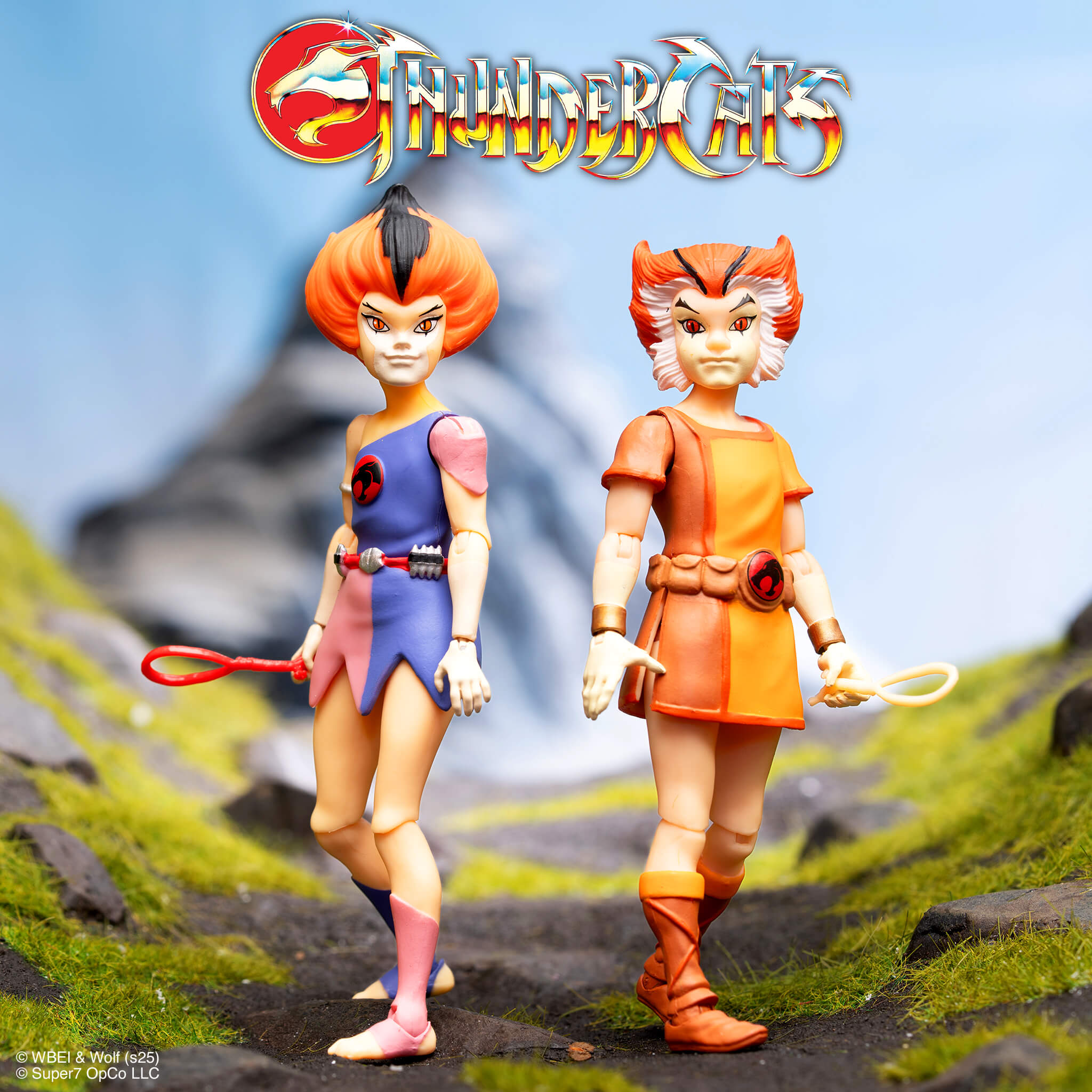 Super7 ThunderCats Ultimates WilyKit WilyKat set 2 figurine