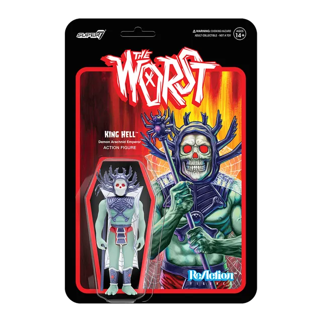 Super7 The Worst King Hell Wave 3 figurină păianjen