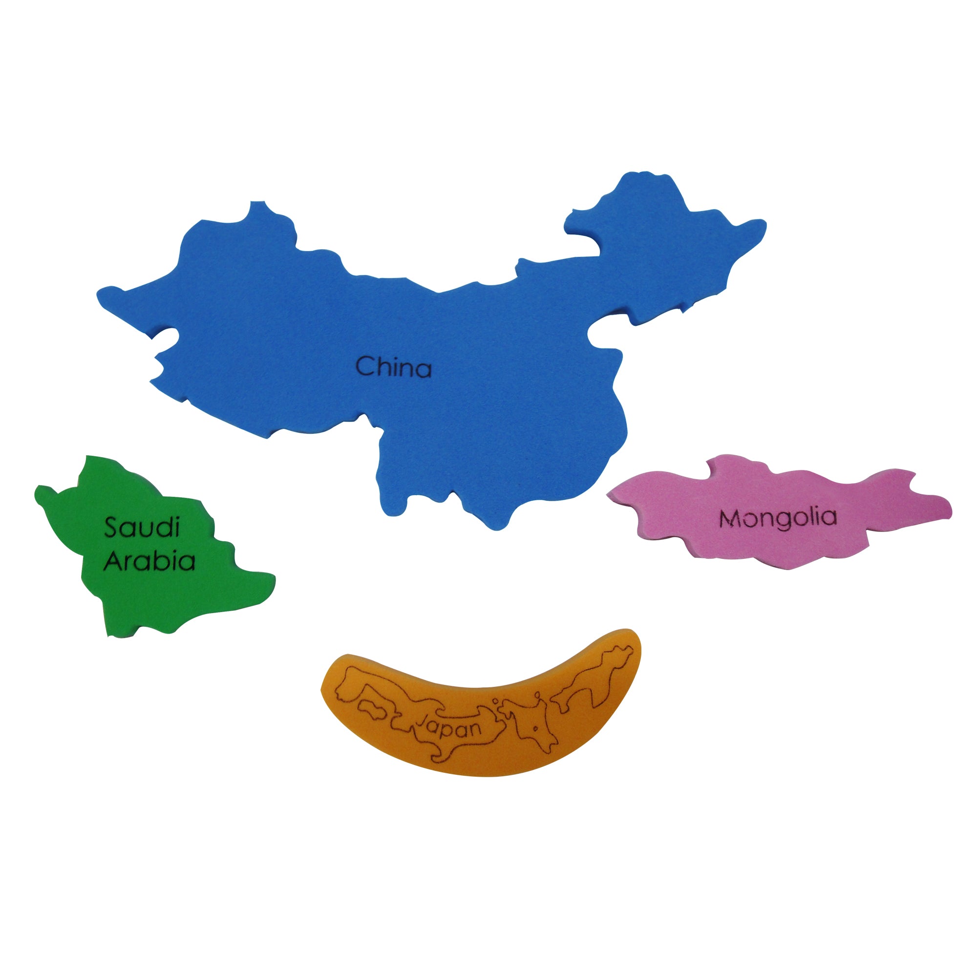 Imagimake Mapology Asia puzzle harta 5+ ani