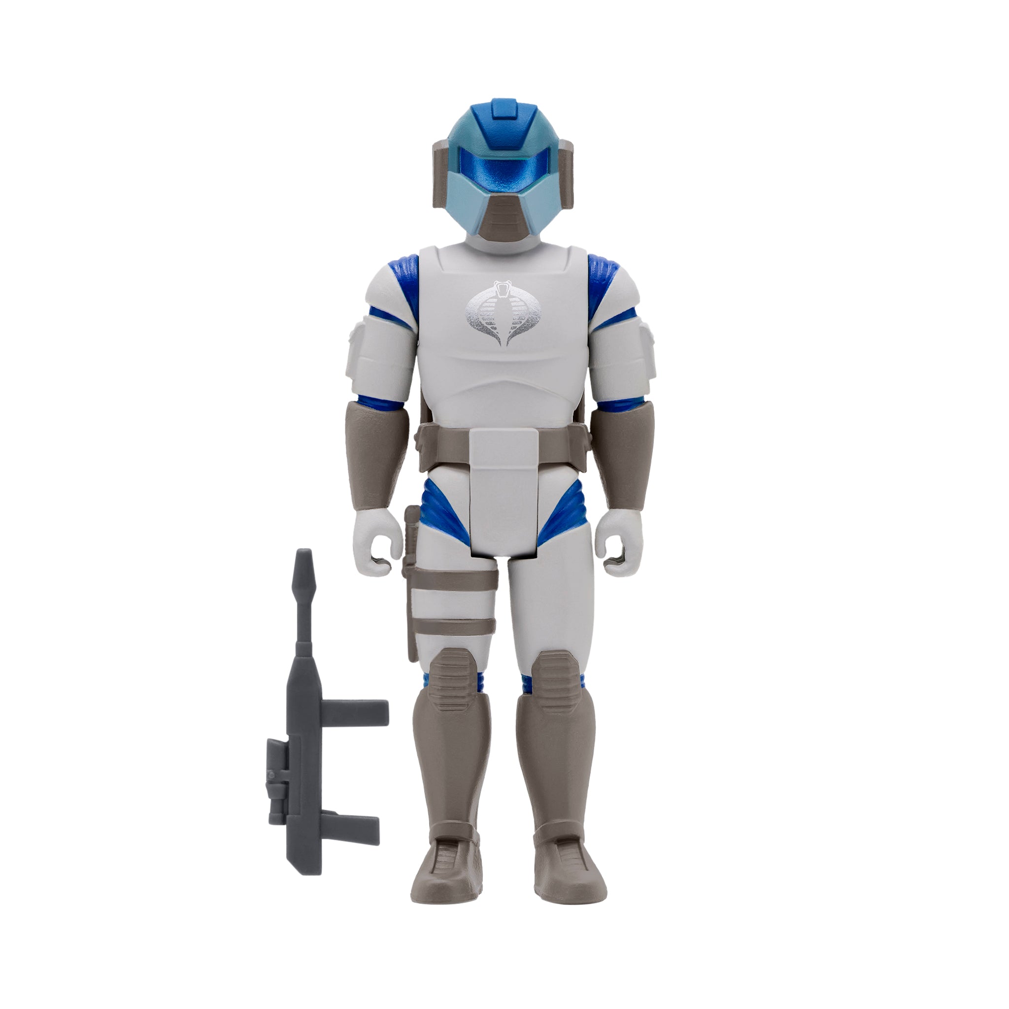 Super7 ReAction Cobra Shocktrooper figurina G.I. Joe cu pusca