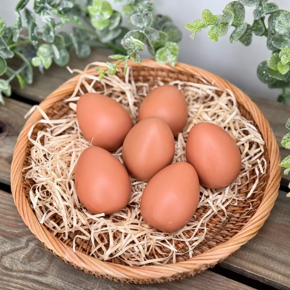 Yellow Door Play Eggs ouă joacă 6 buc piatră 60mm