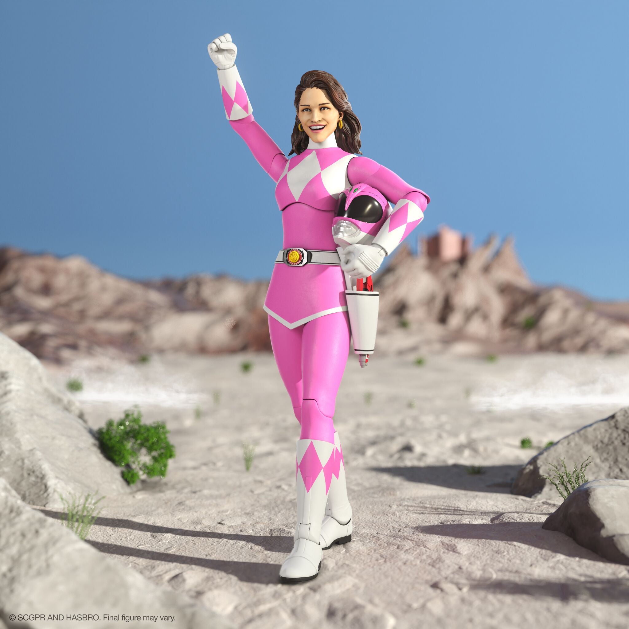 Super7 ULTIMATES! Power Rangers Pink Ranger figurină 18cm