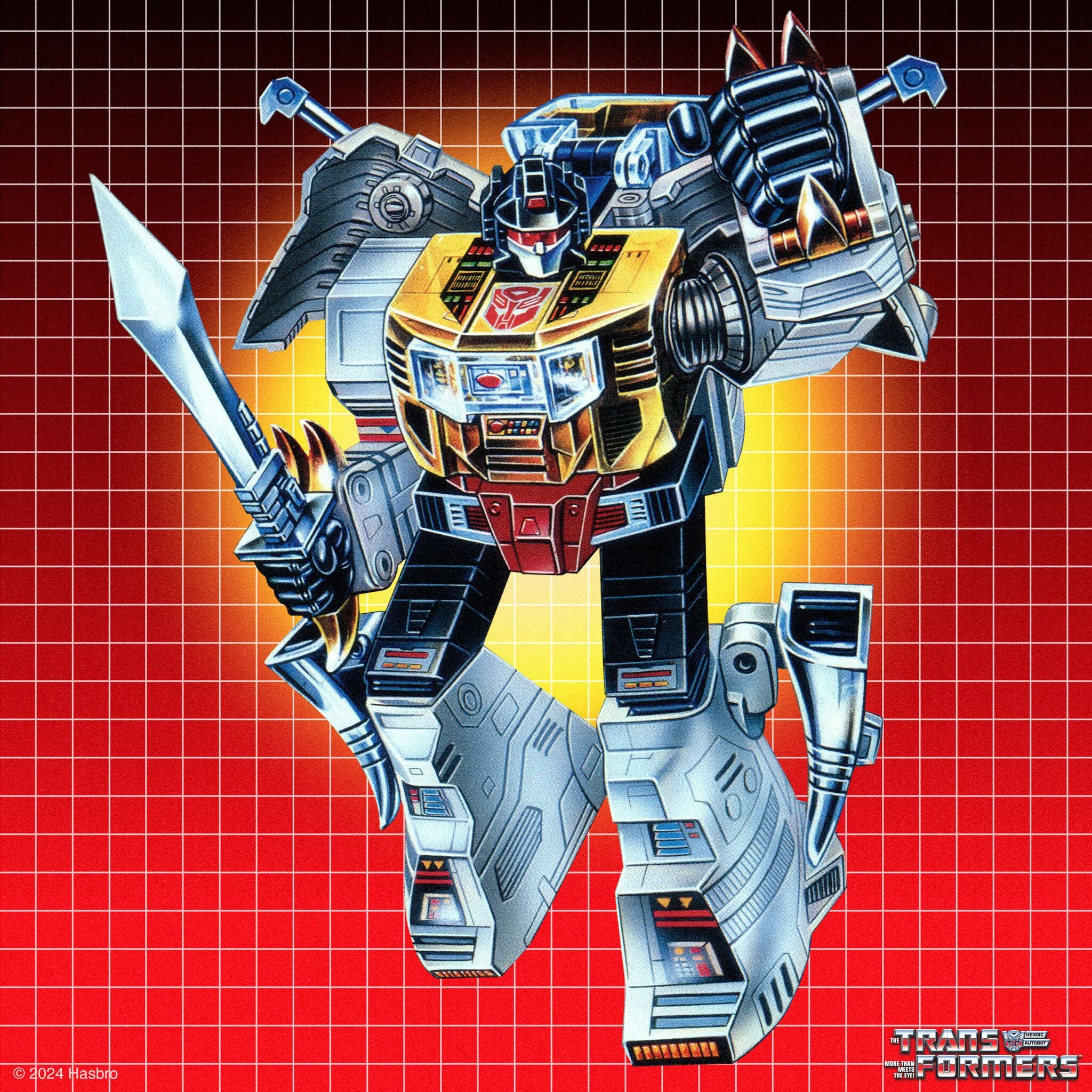 Super7 ReAction Grimlock Transformers figurina metalizata