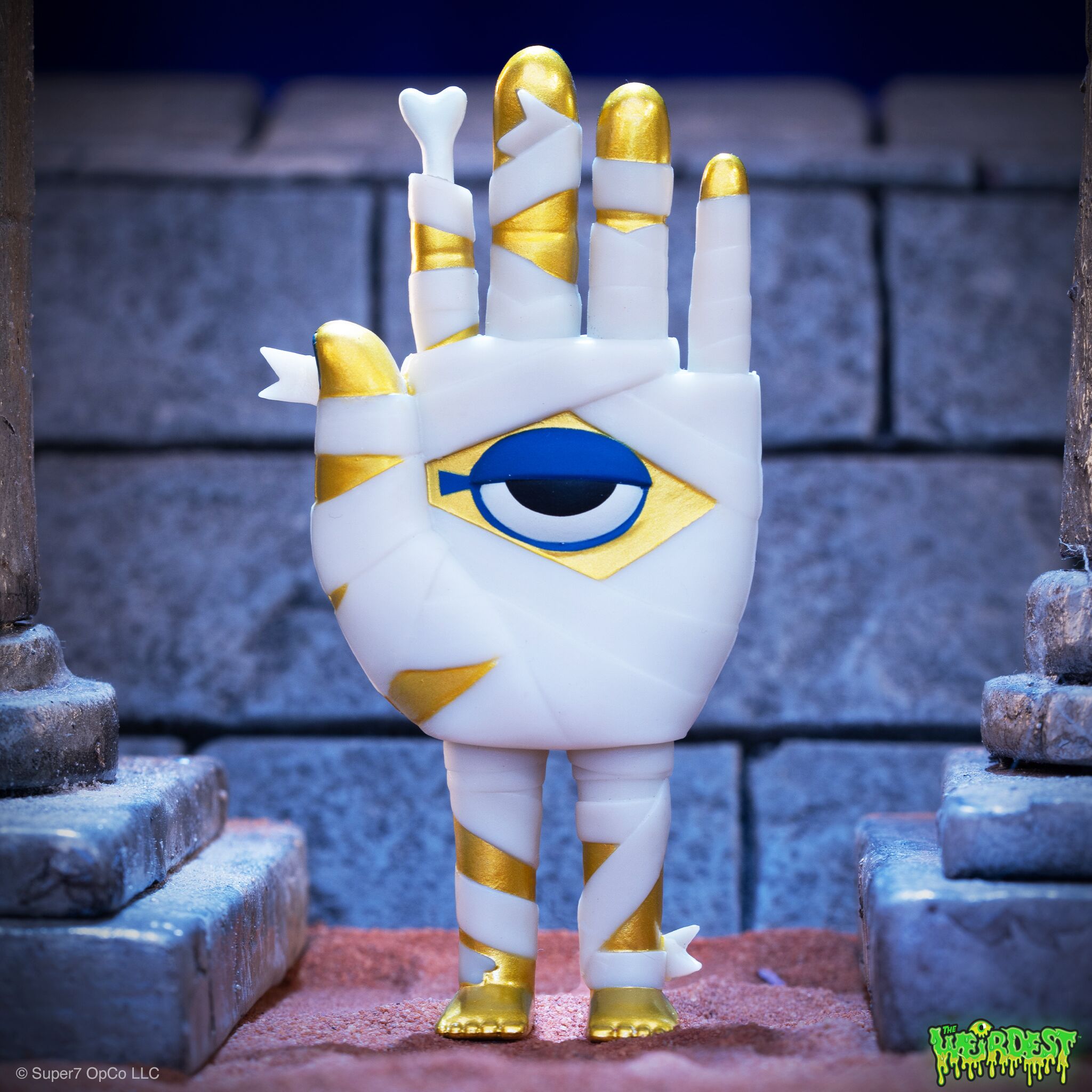 Super7 The Weirdest Mummy's Hand figurina Infernal Curse aurie