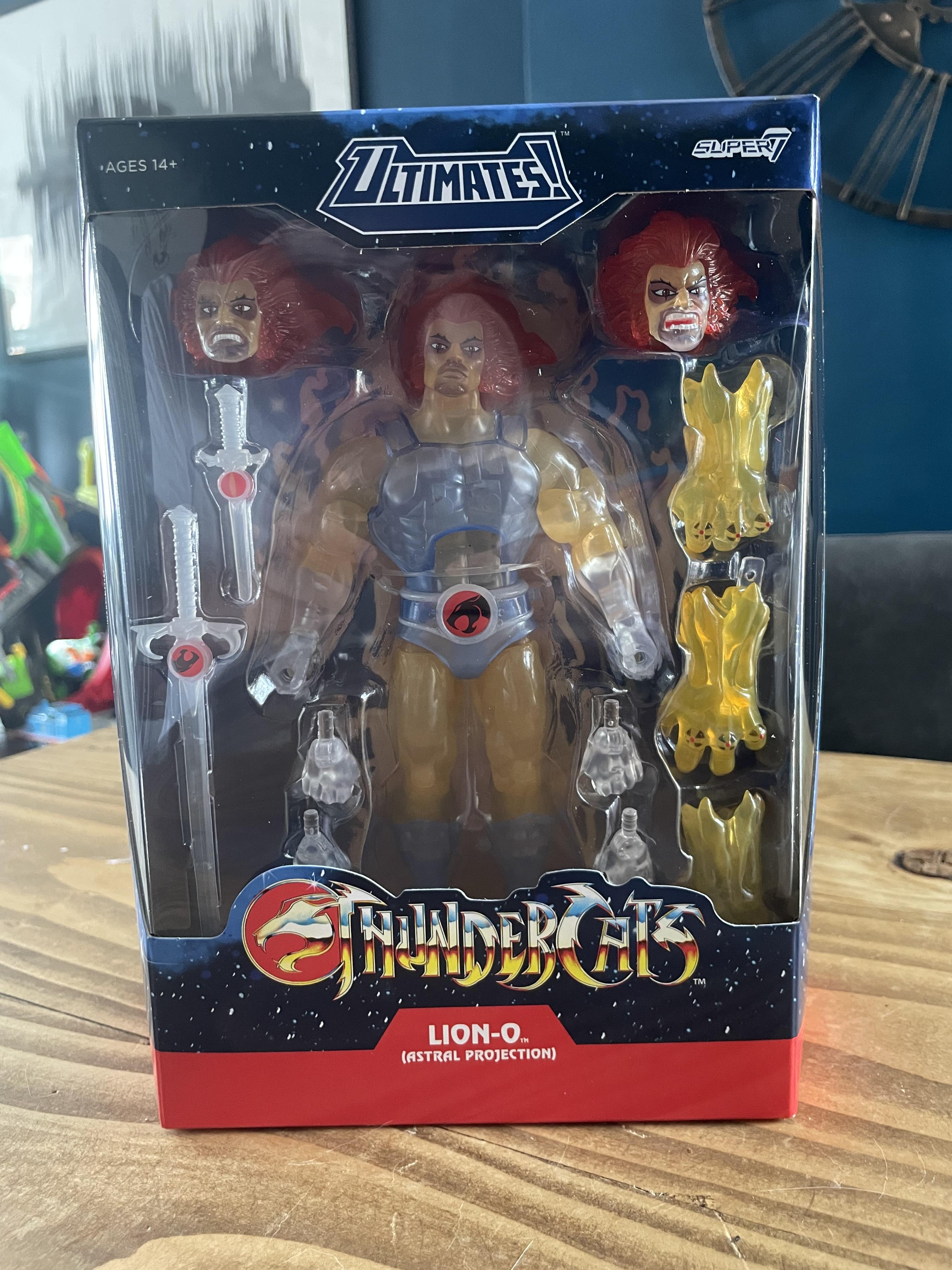 Super7 ThunderCats Ultimates Lion-O figurina astrala 18 cm