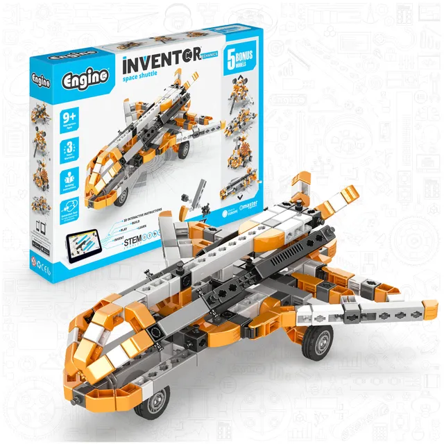 Engino Inventor Mechanics Space Shuttle set 174 piese 9+