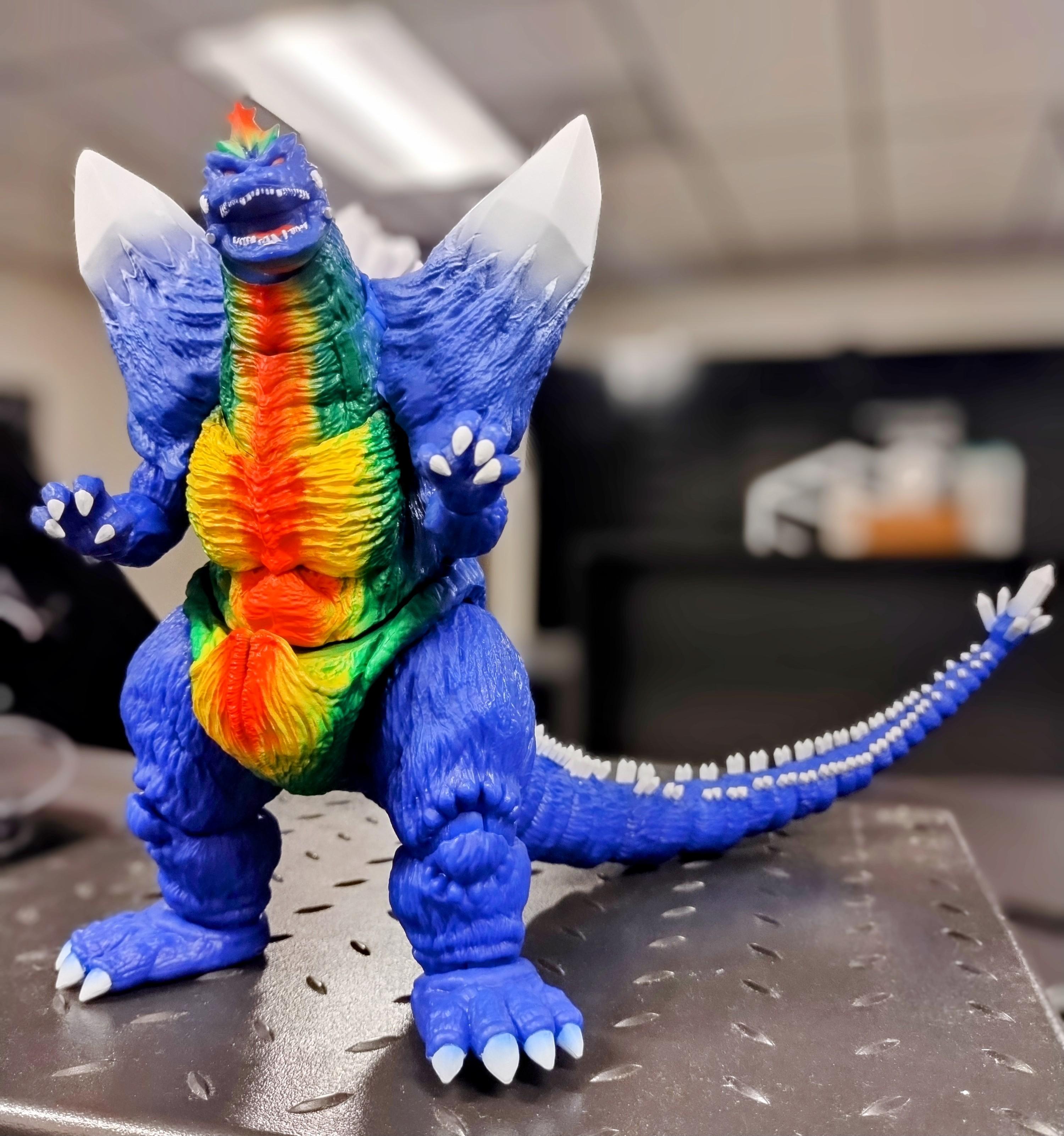Super7 Ultimates SpaceGodzilla figurina poster 21 cm