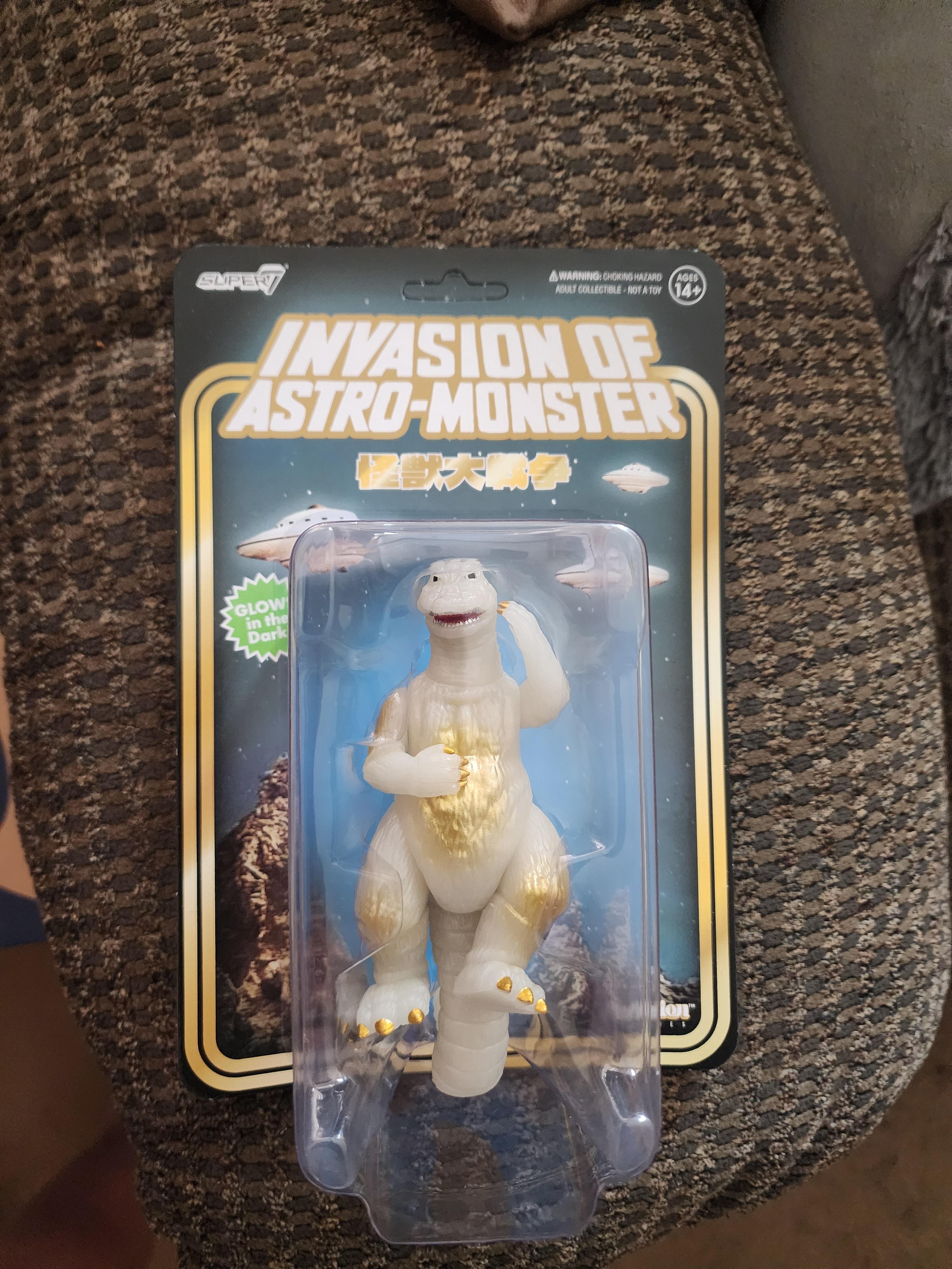 Super7 ReAction Godzilla 65 figurina glow Victory