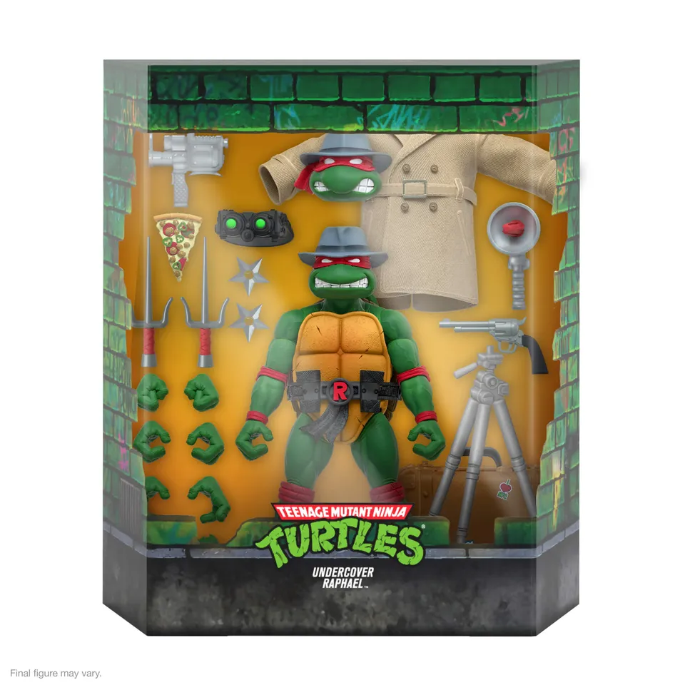 Super7 TMNT ULTIMATES Raphael Undercover figurina 18cm