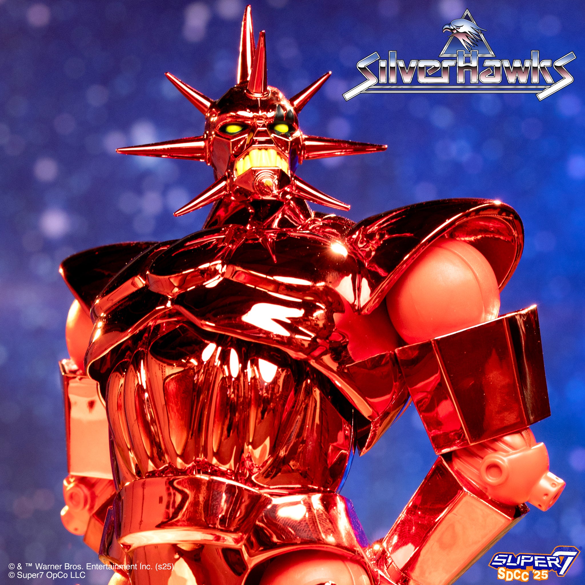 Super7 Ultimates figurina MonStar SilverHawks metalic