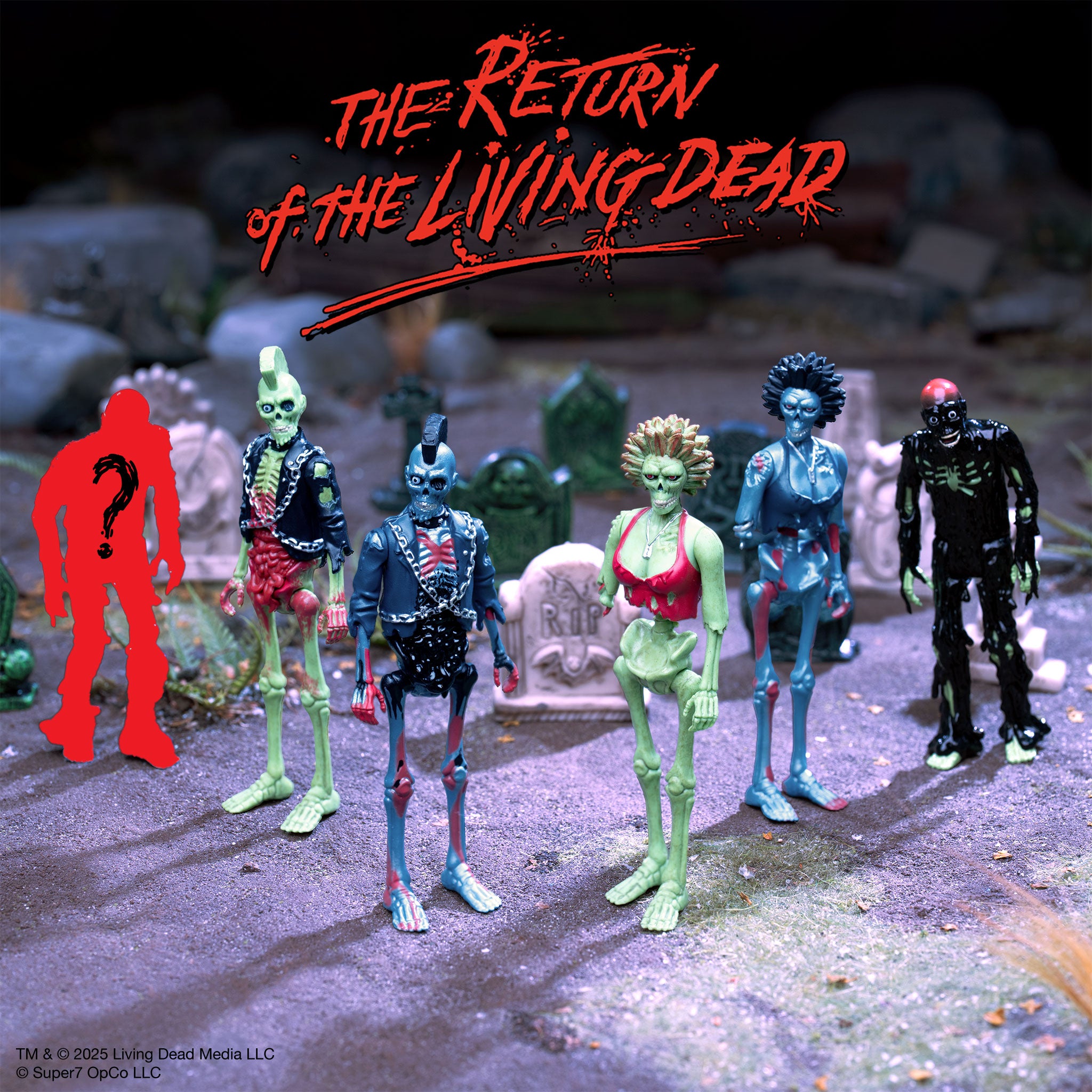 Super7 Return of the Living Dead blind box figurine 12 buc