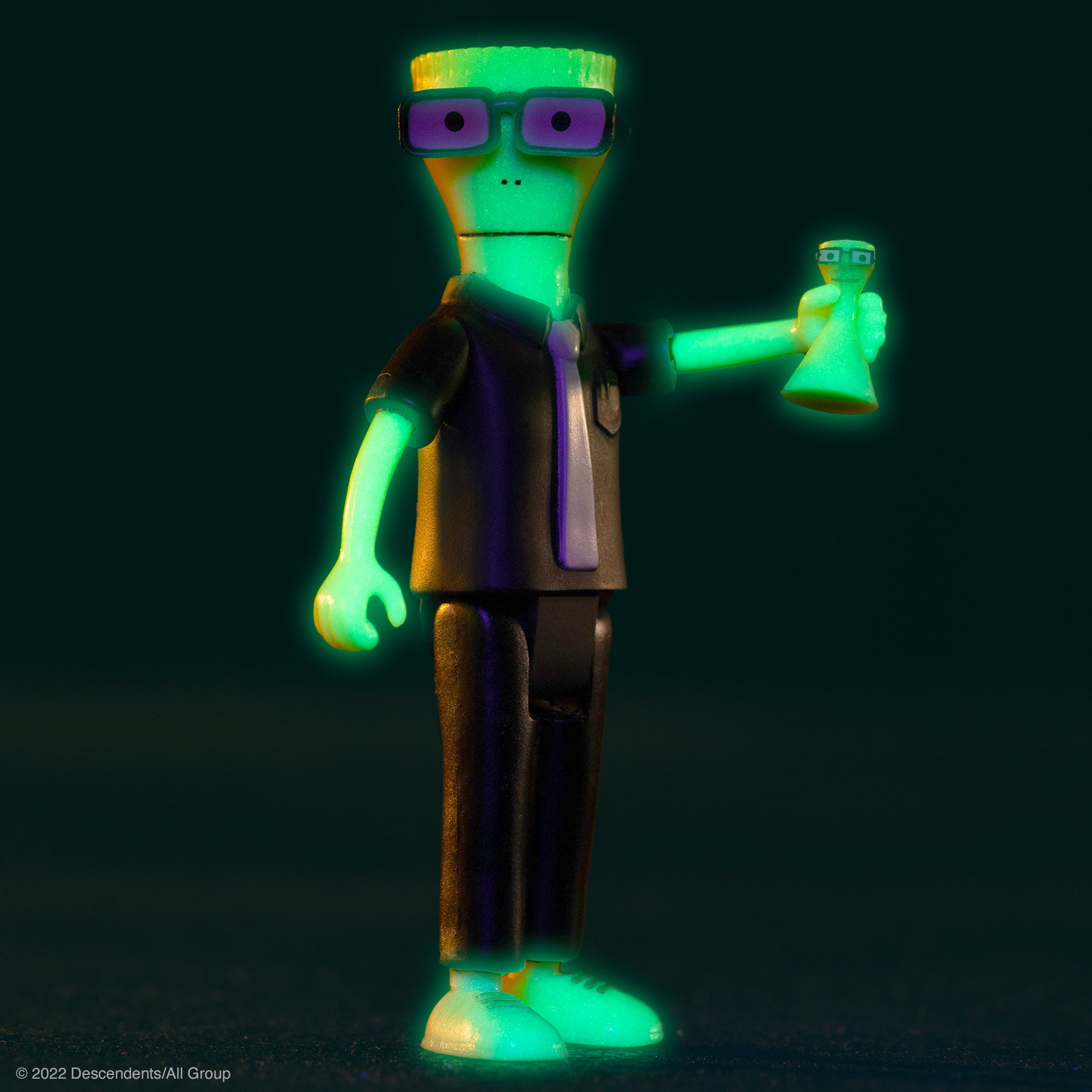 Super7 Descendents ReAction Milo figurina fosforescenta