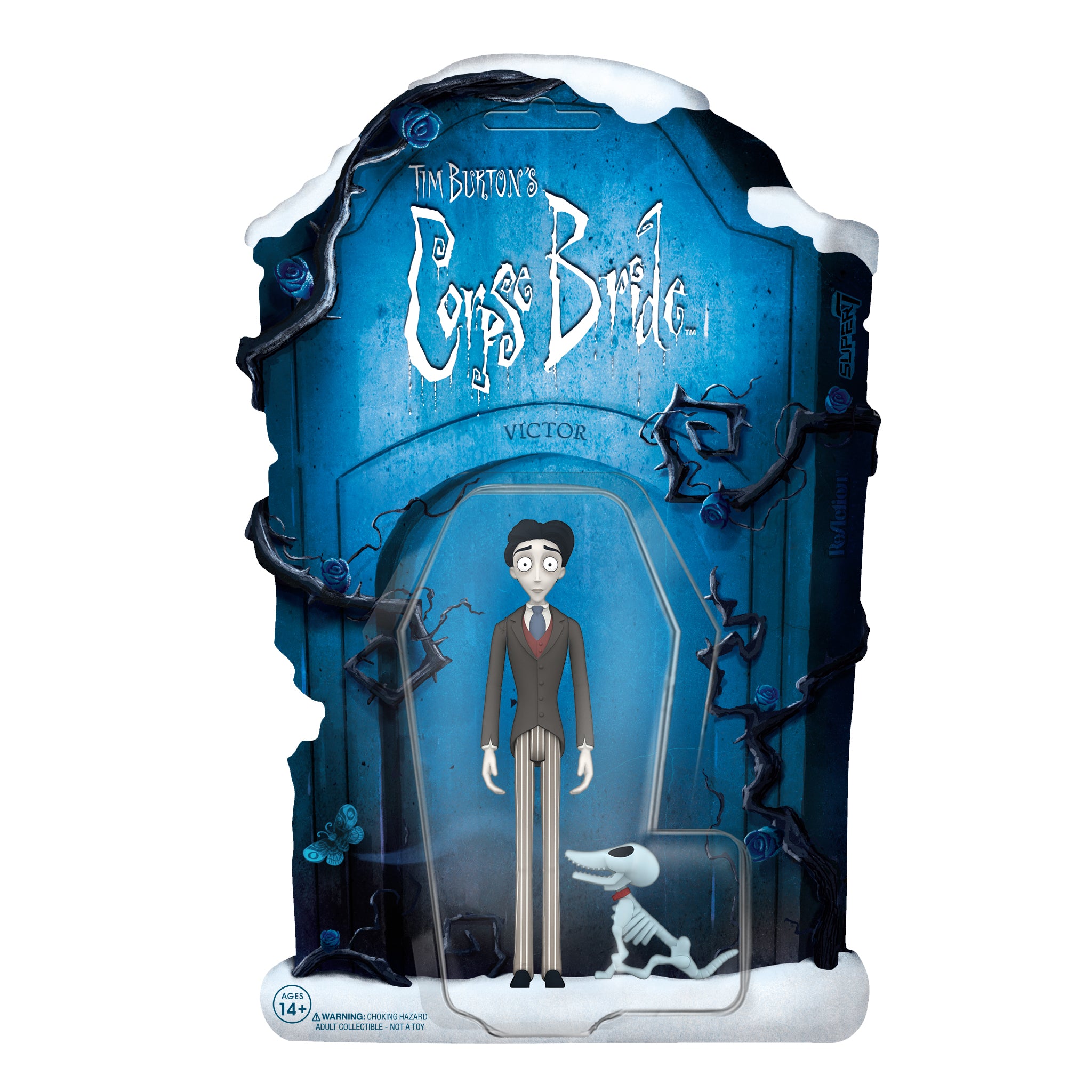 Super7 Corpse Bride ReAction set 3 figurine Victor Emily