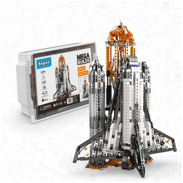 Engino Mega Builds Challenger naveta spatiala 1135 piese