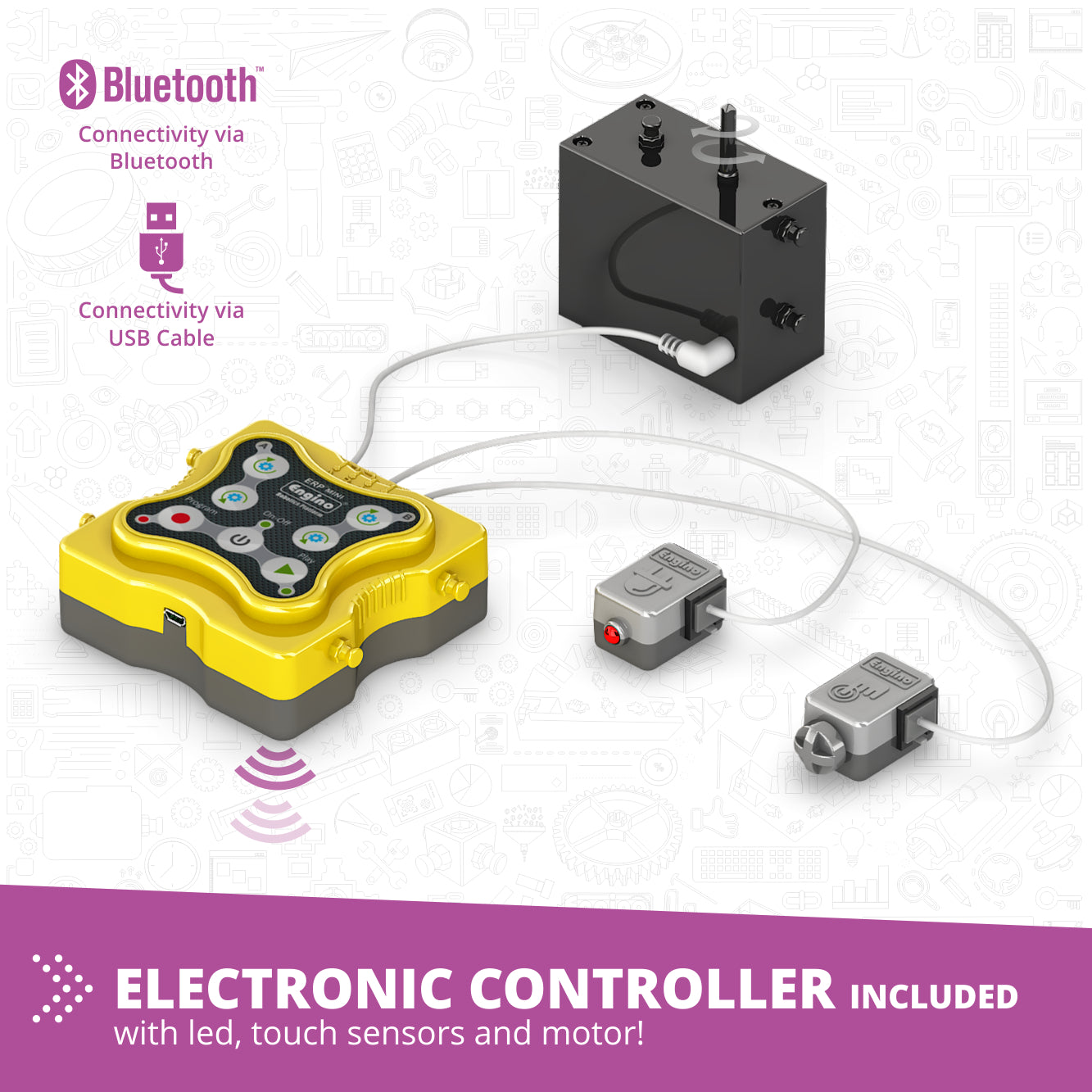 Engino STEM Junior Robotics kit robotica 8 modele 5-7 ani