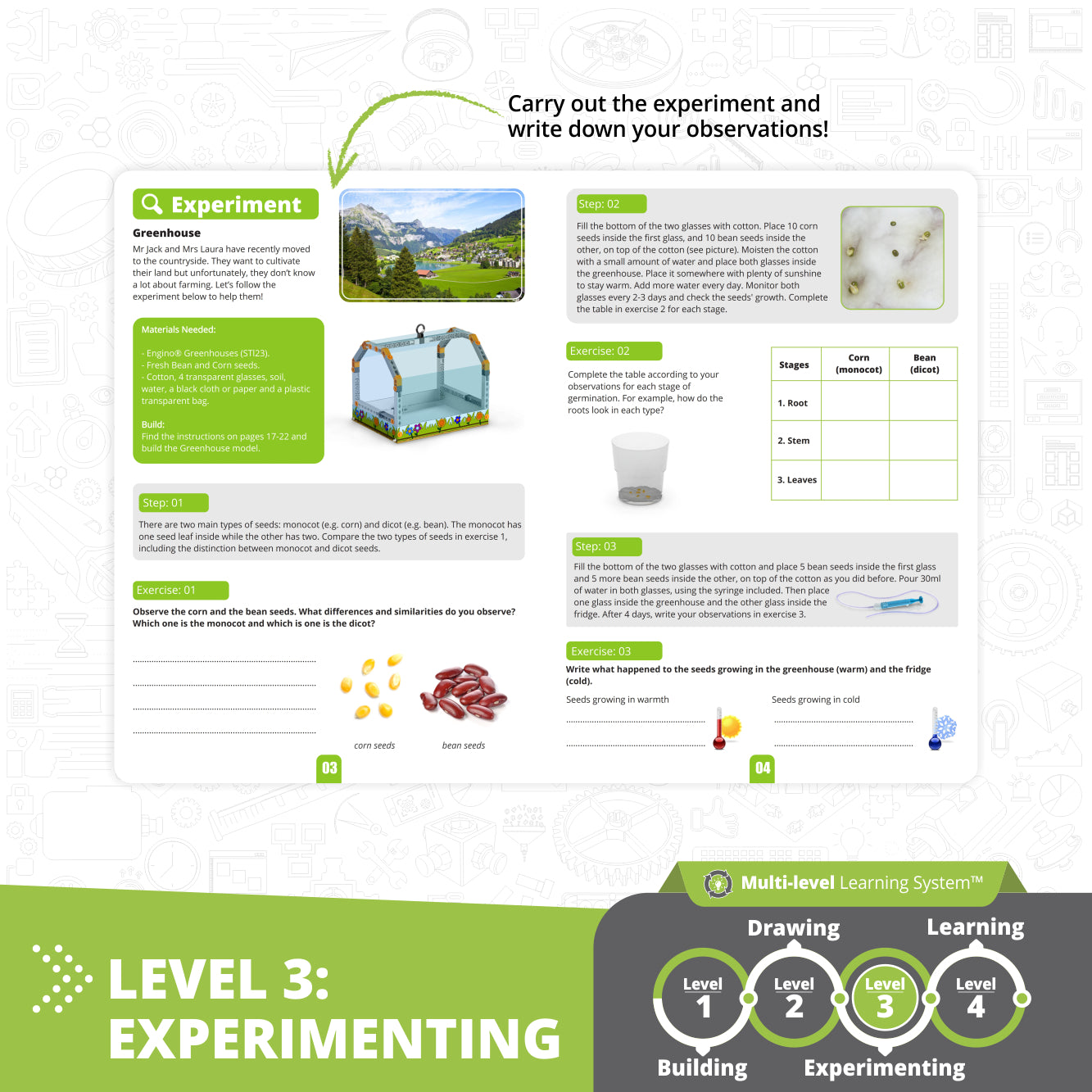 Engino STEAM Labs set constructie sera 8+ ani experimente