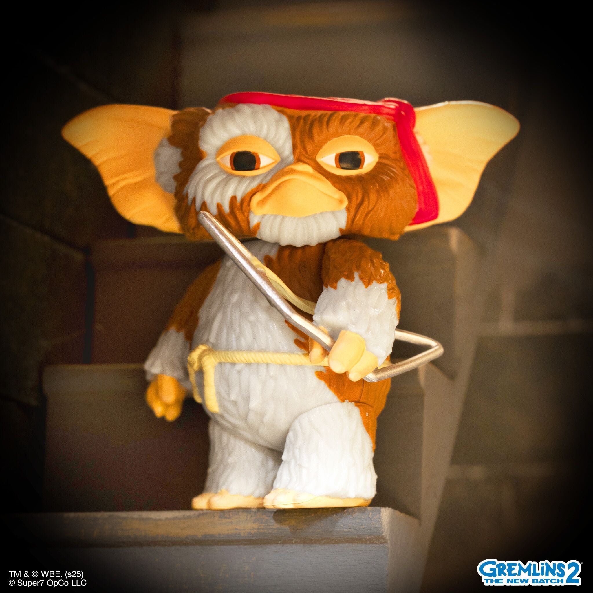 Super7 ReAction Gremlins Gizmo Mohawk set 2 figurine