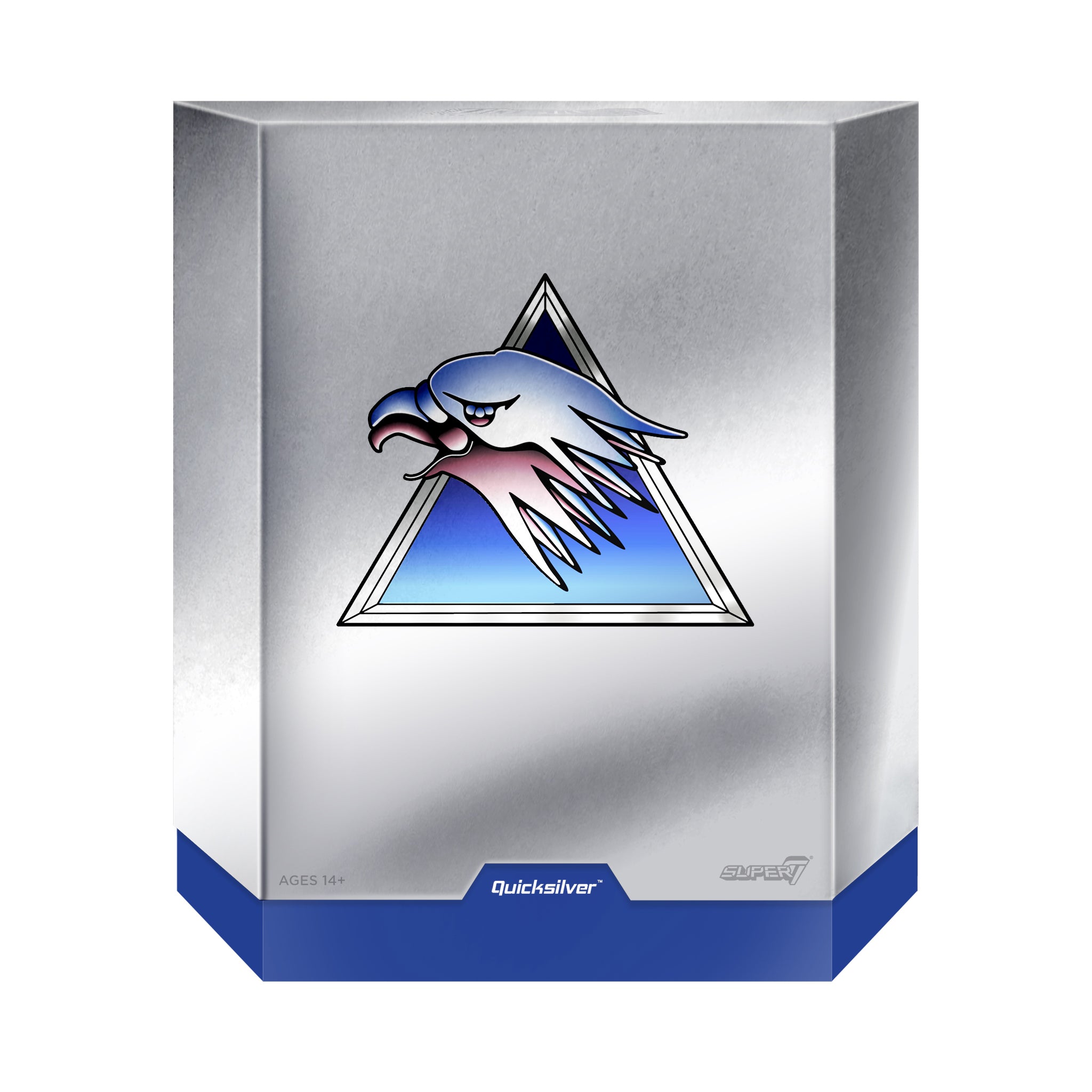 Super7 Ultimates SilverHawks Wave 1 Quicksilver figurină 18 cm