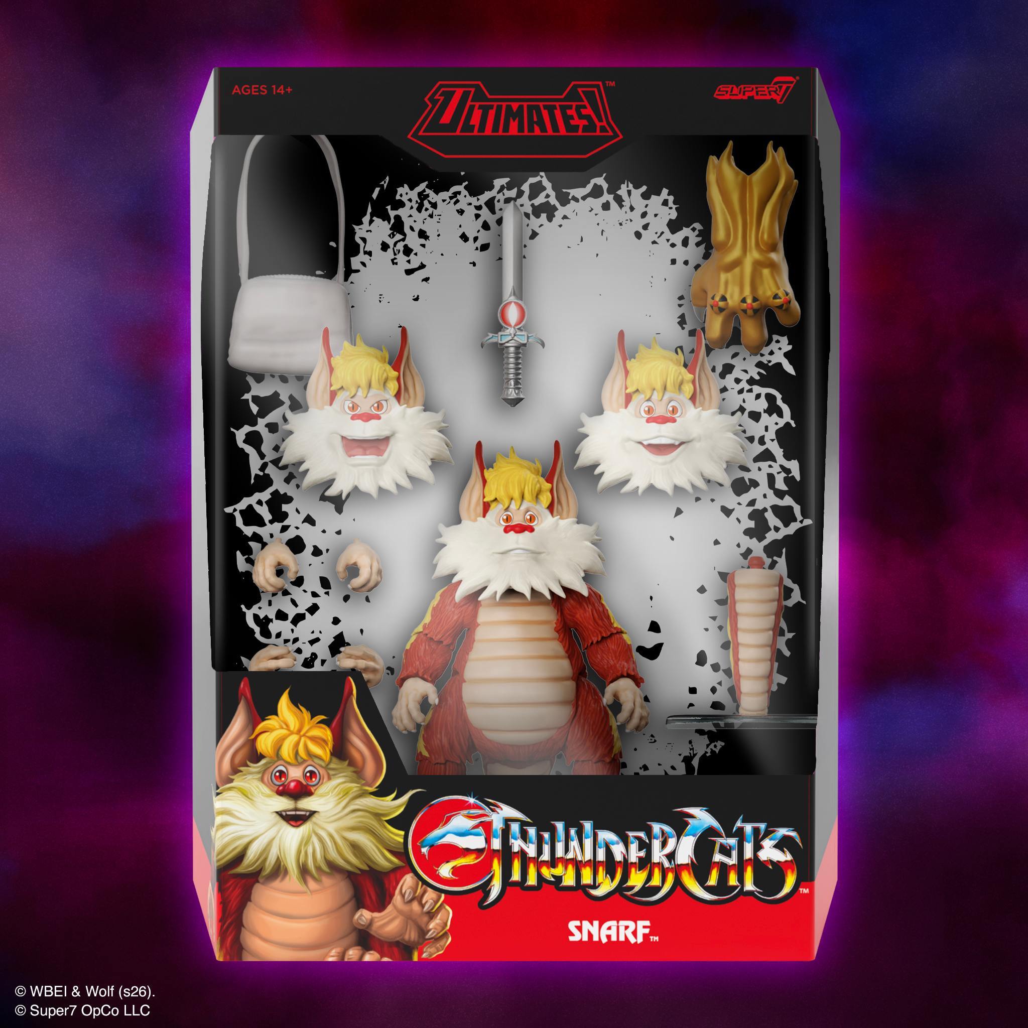 Super7 ULTIMATES Snarf figurină ThunderCats deluxe