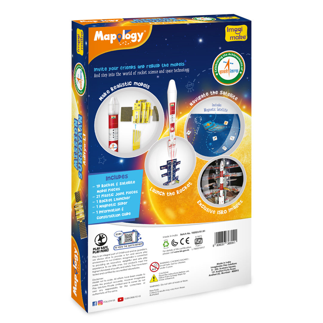 Imagimake Mapology racheta Suryayaan 3 jocuri