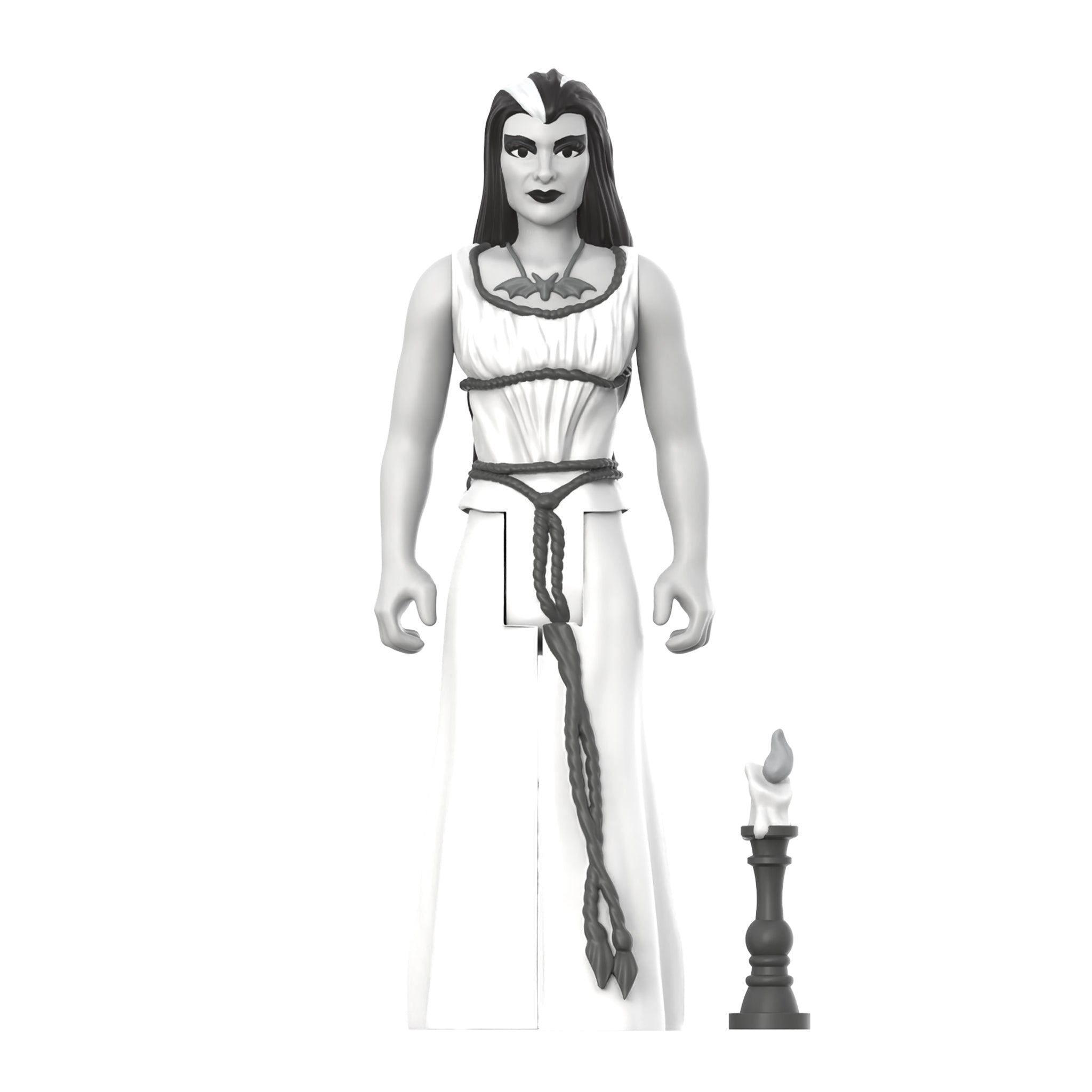 Super7 ReAction Lily Munsters Grayscale figurina 9,5 cm