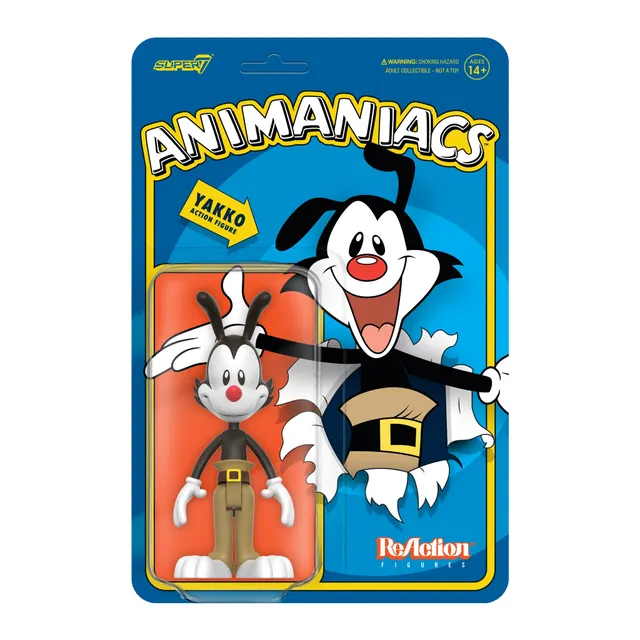 Super7 Animaniacs Yakko figurina 9,5 cm articulata