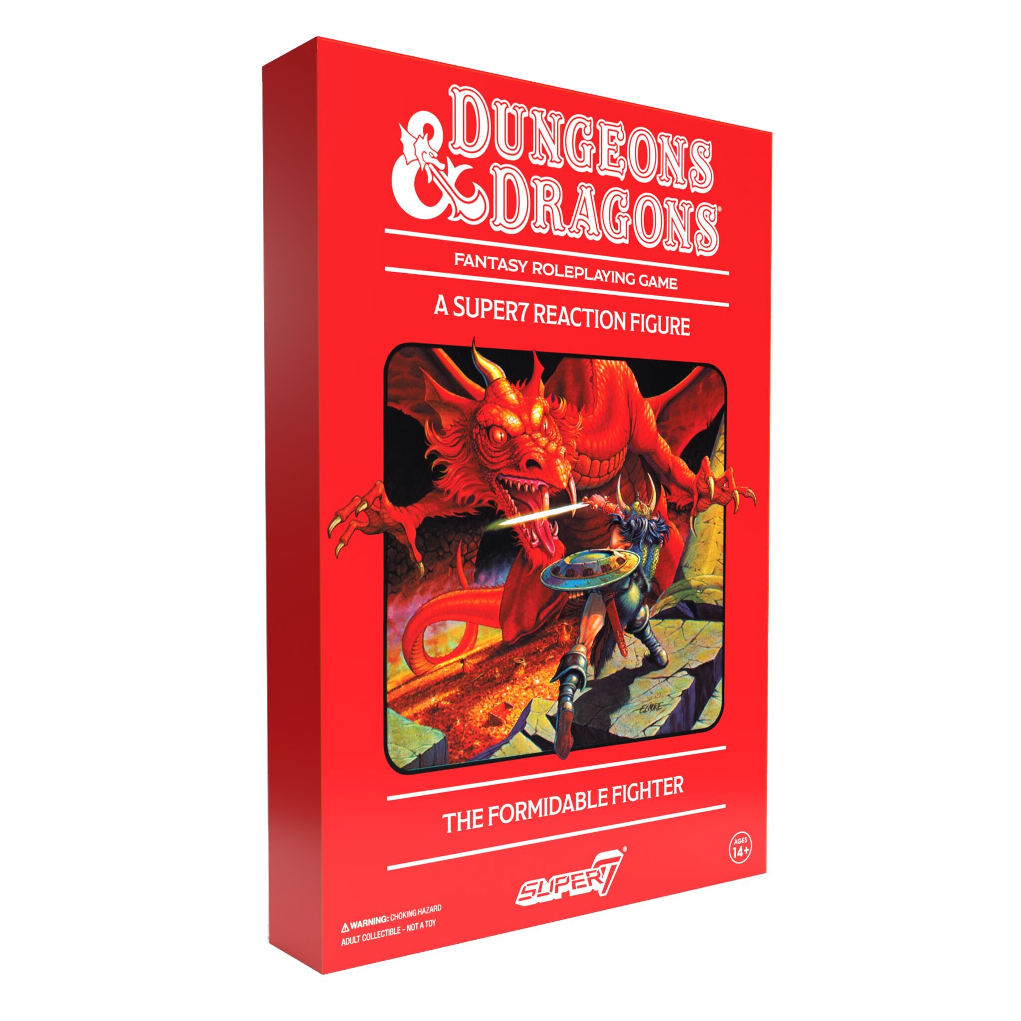 Super7 Dungeons Dragons ReAction Fighter figurina 9,5 cm