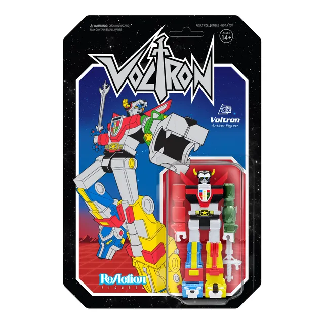 Voltron ReAction Voltron Metallic figurina articulata